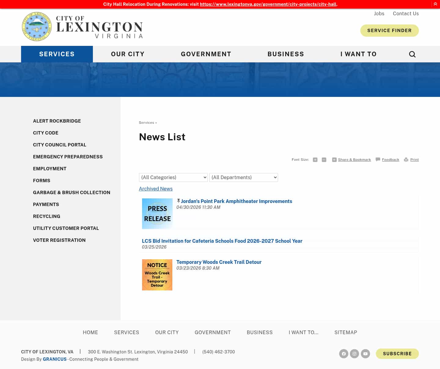 Latest website image capture