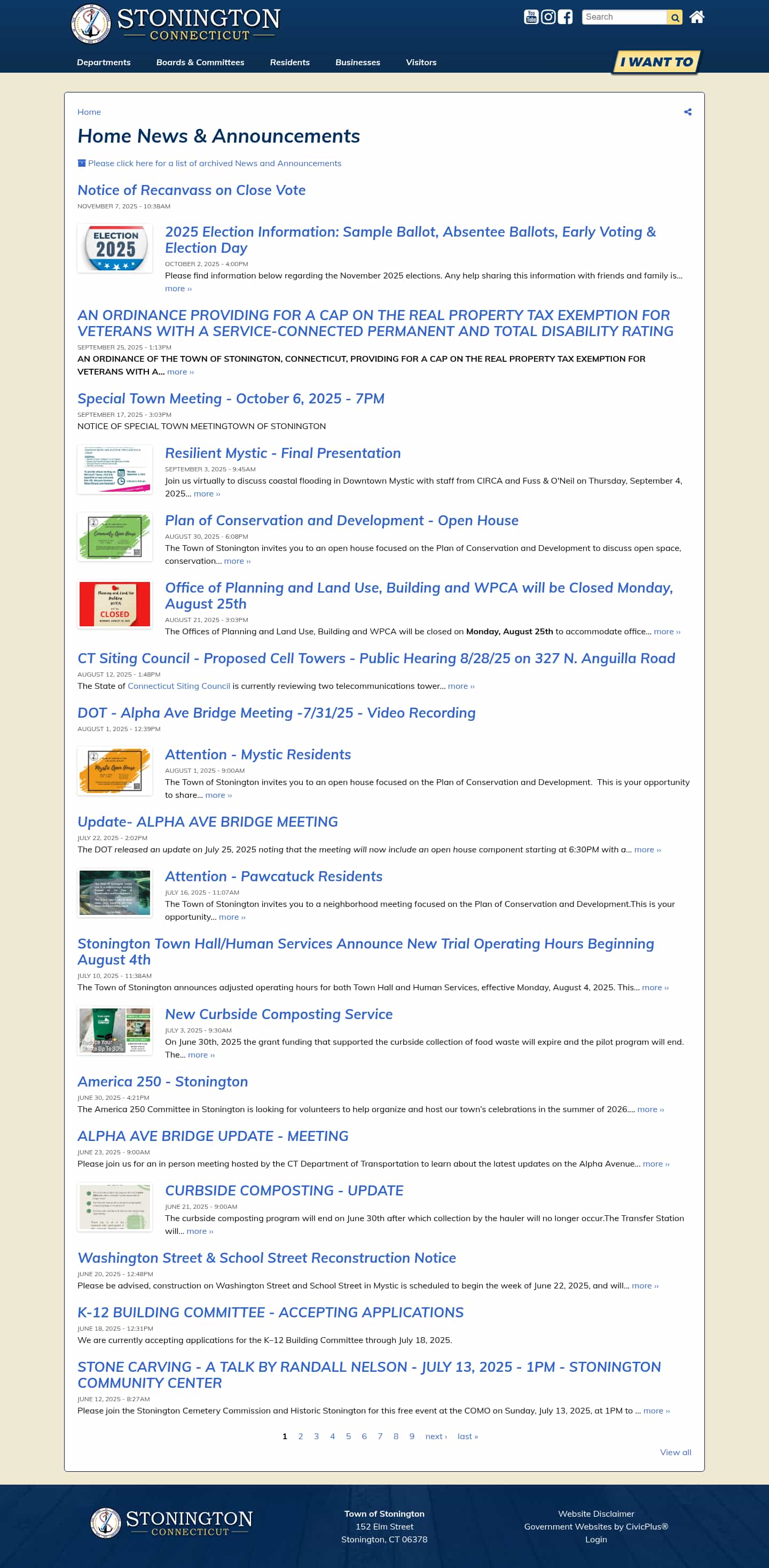 Latest website image capture