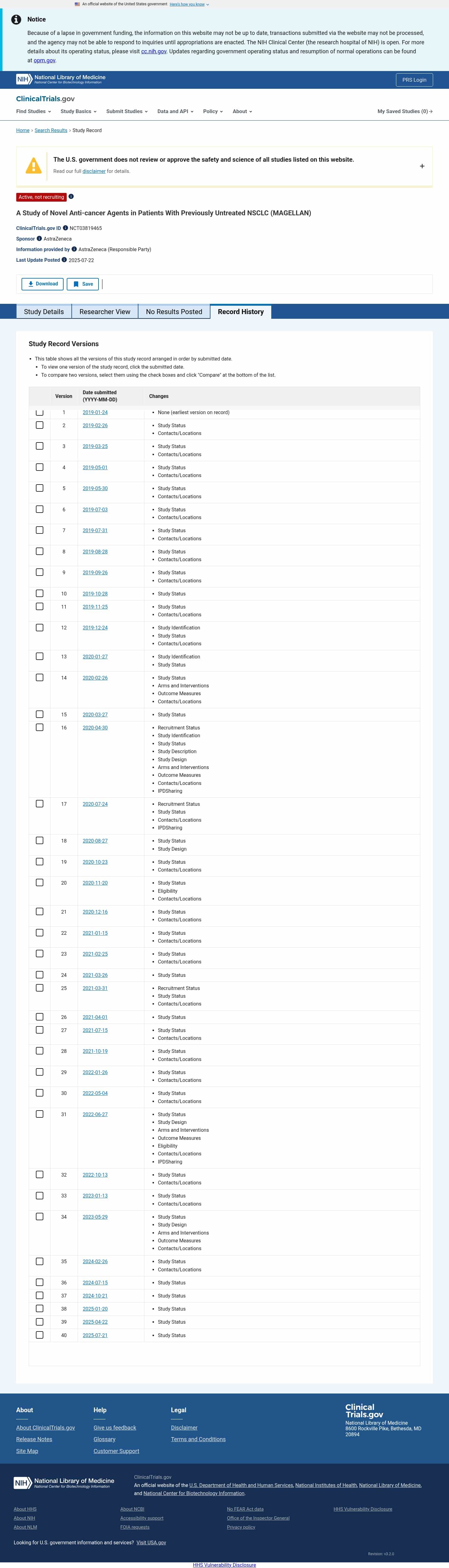 Latest website image capture