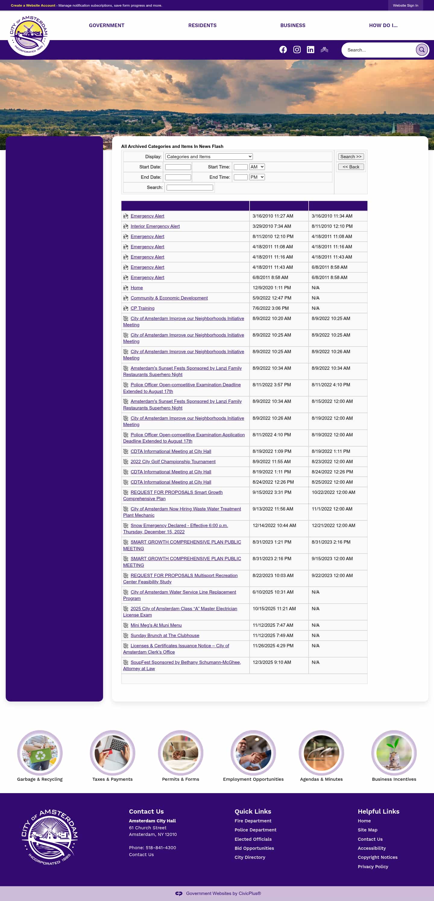 Latest website image capture