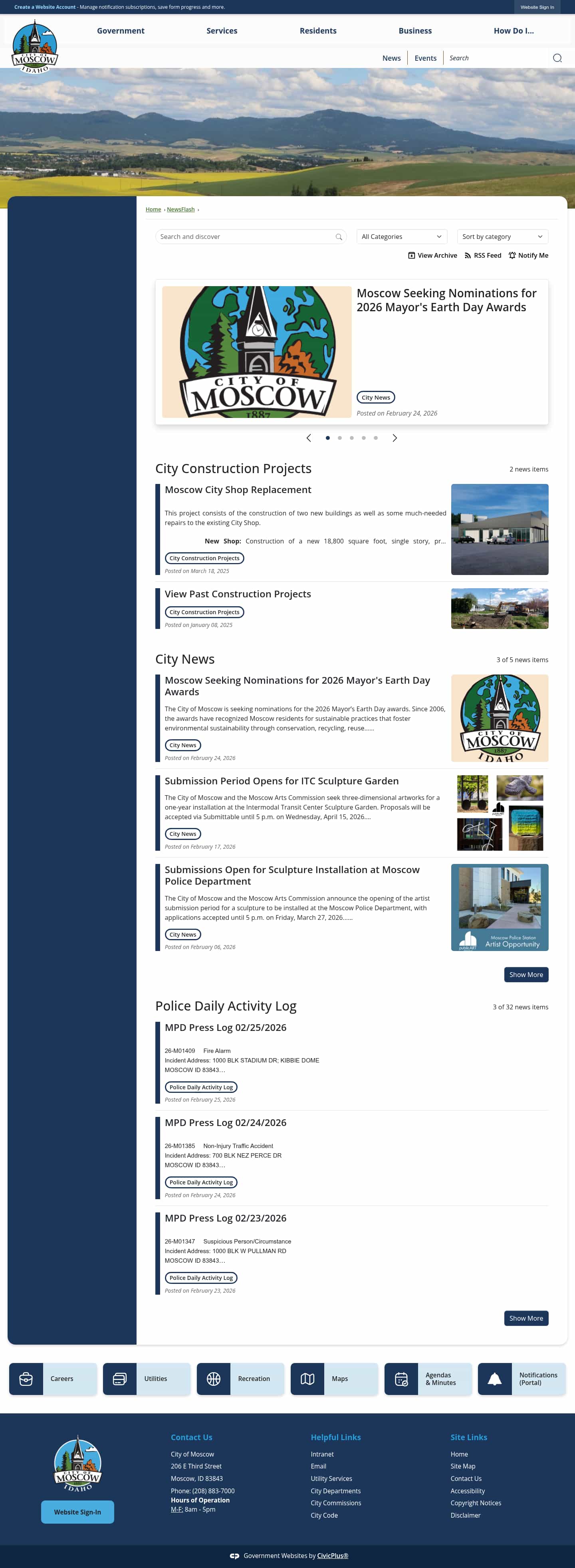 Latest website image capture