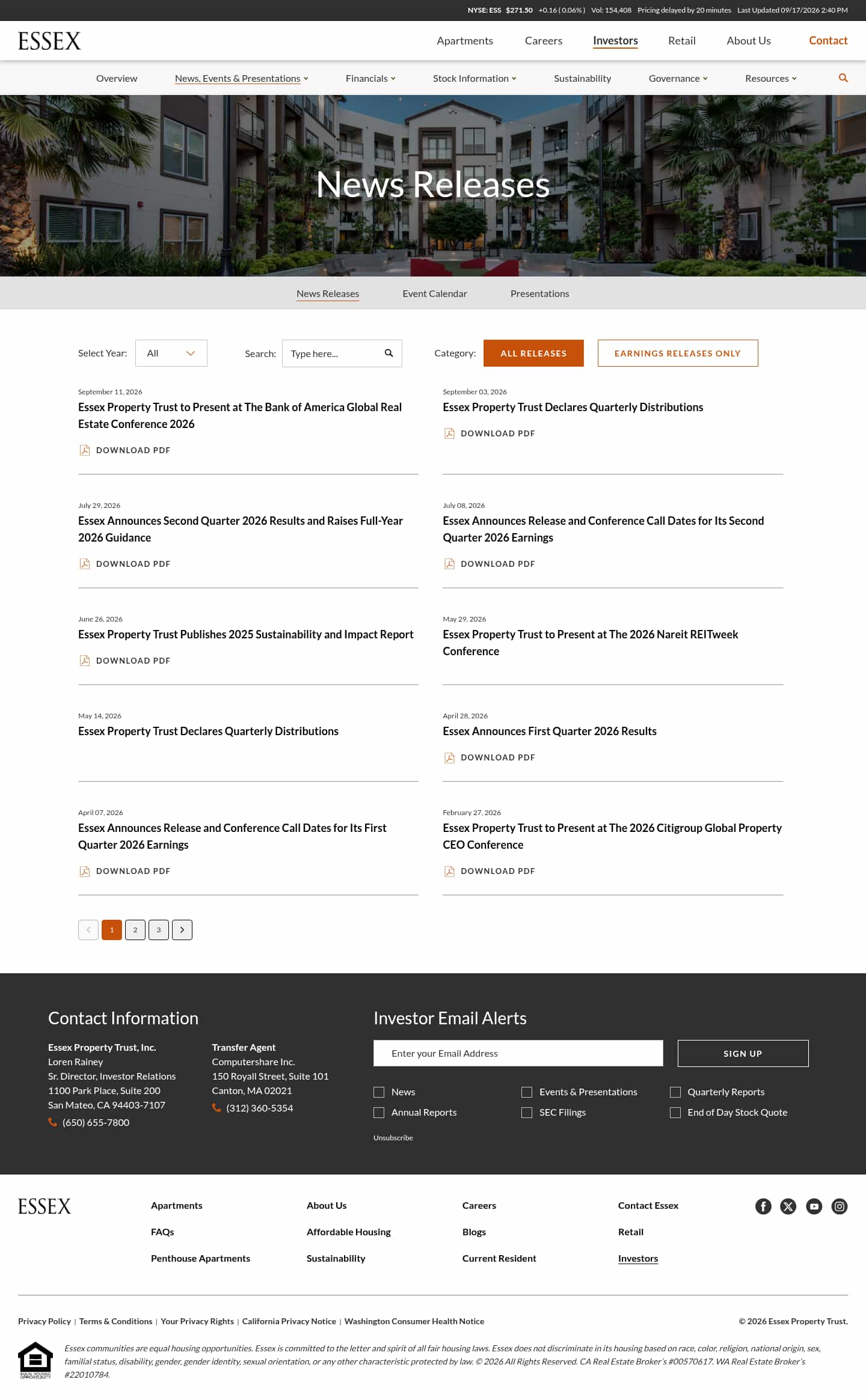 Latest website image capture