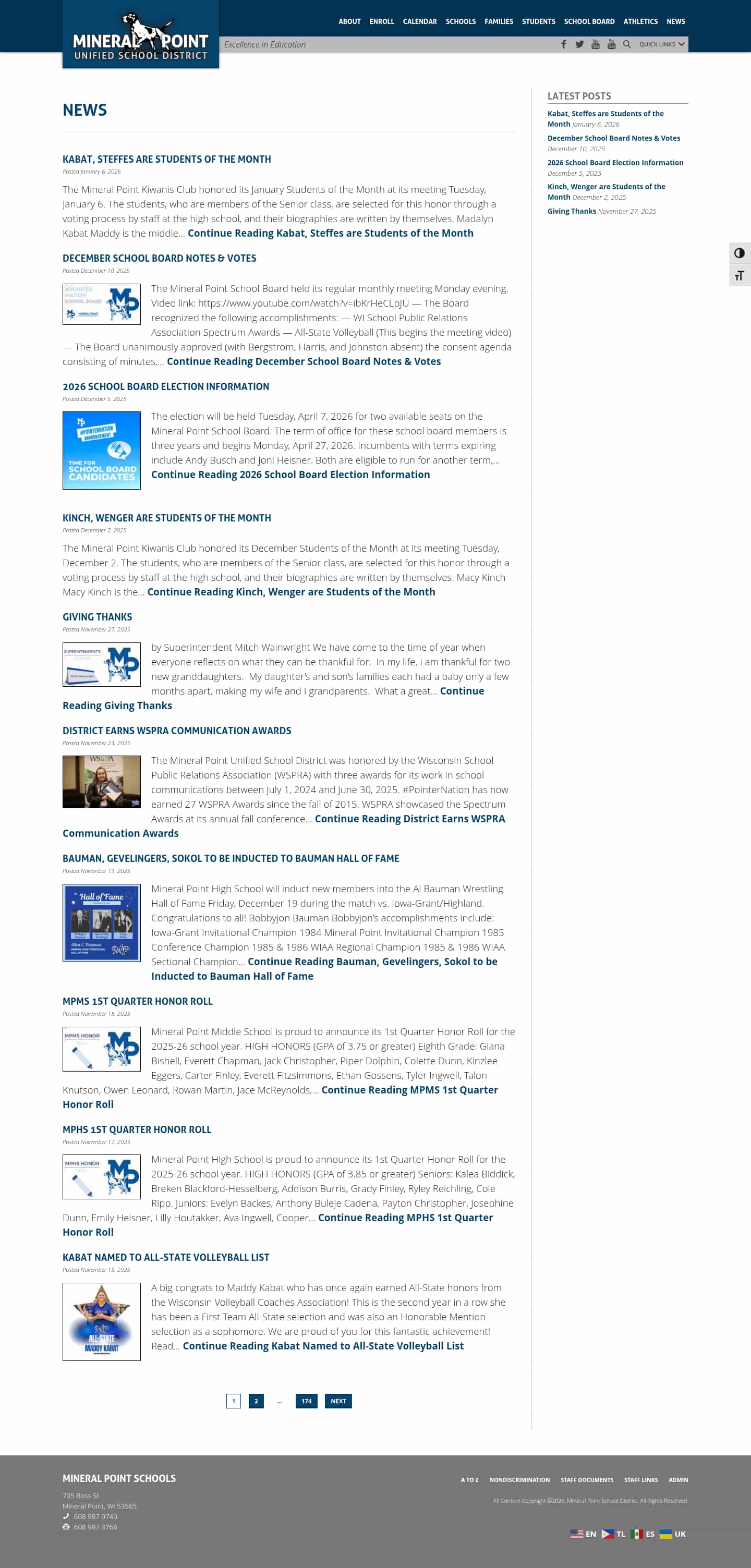 Latest website image capture