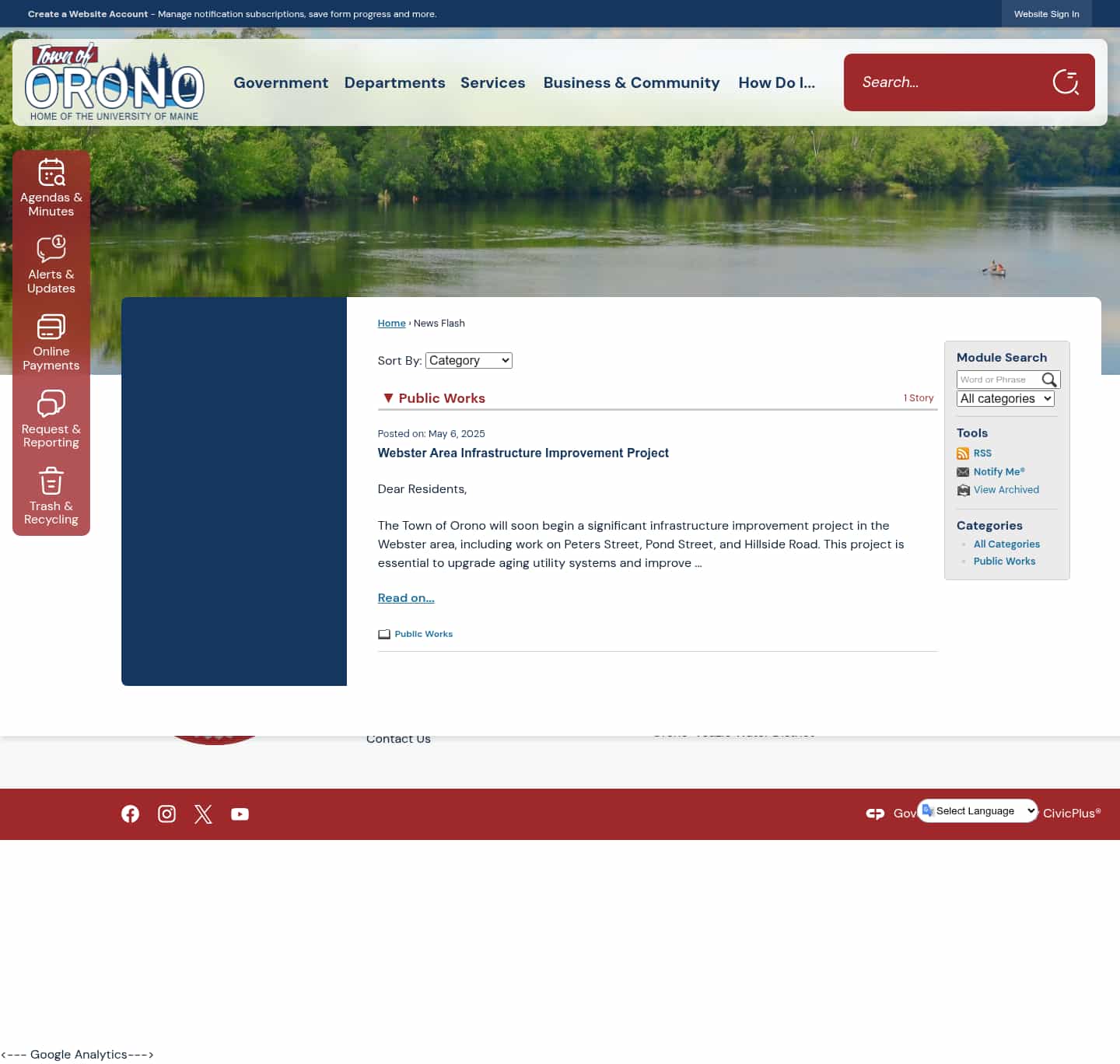 Latest website image capture