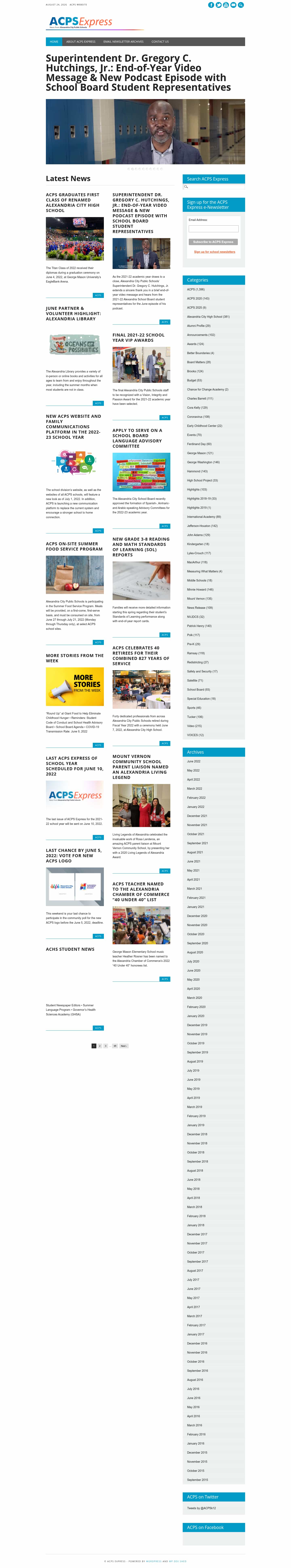 Latest website image capture