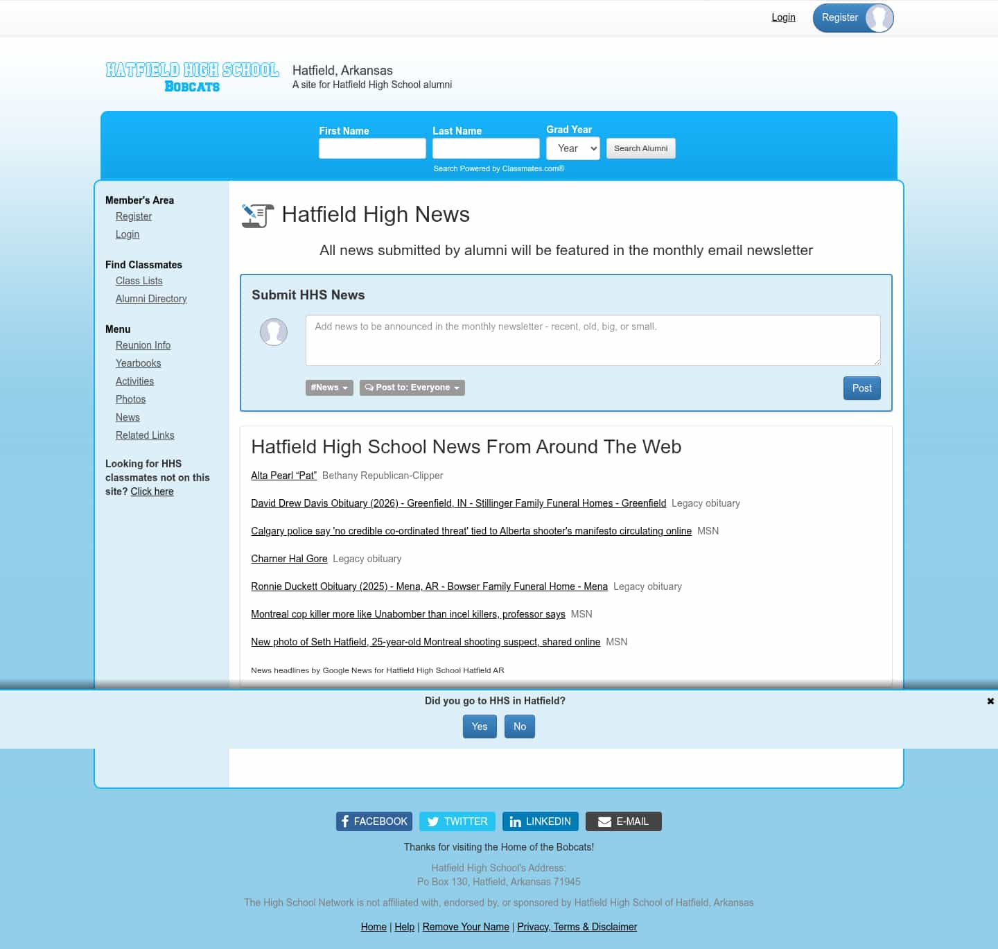 Latest website image capture