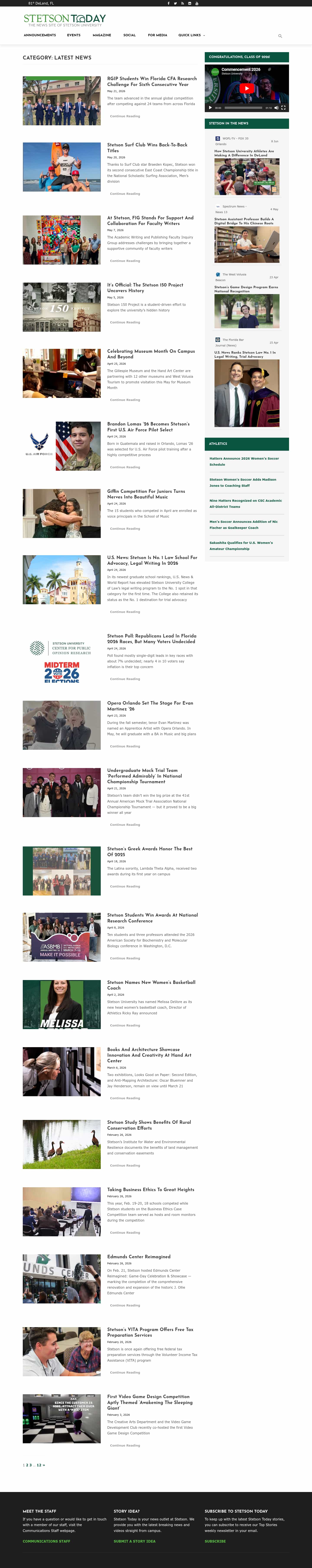 Latest website image capture