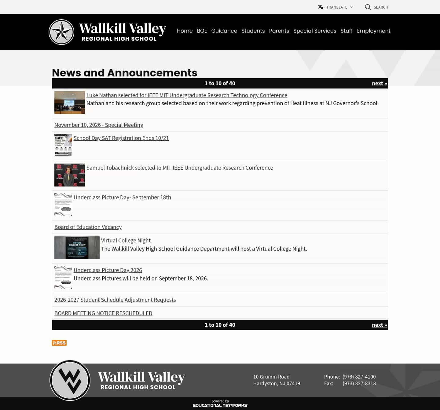 Latest website image capture