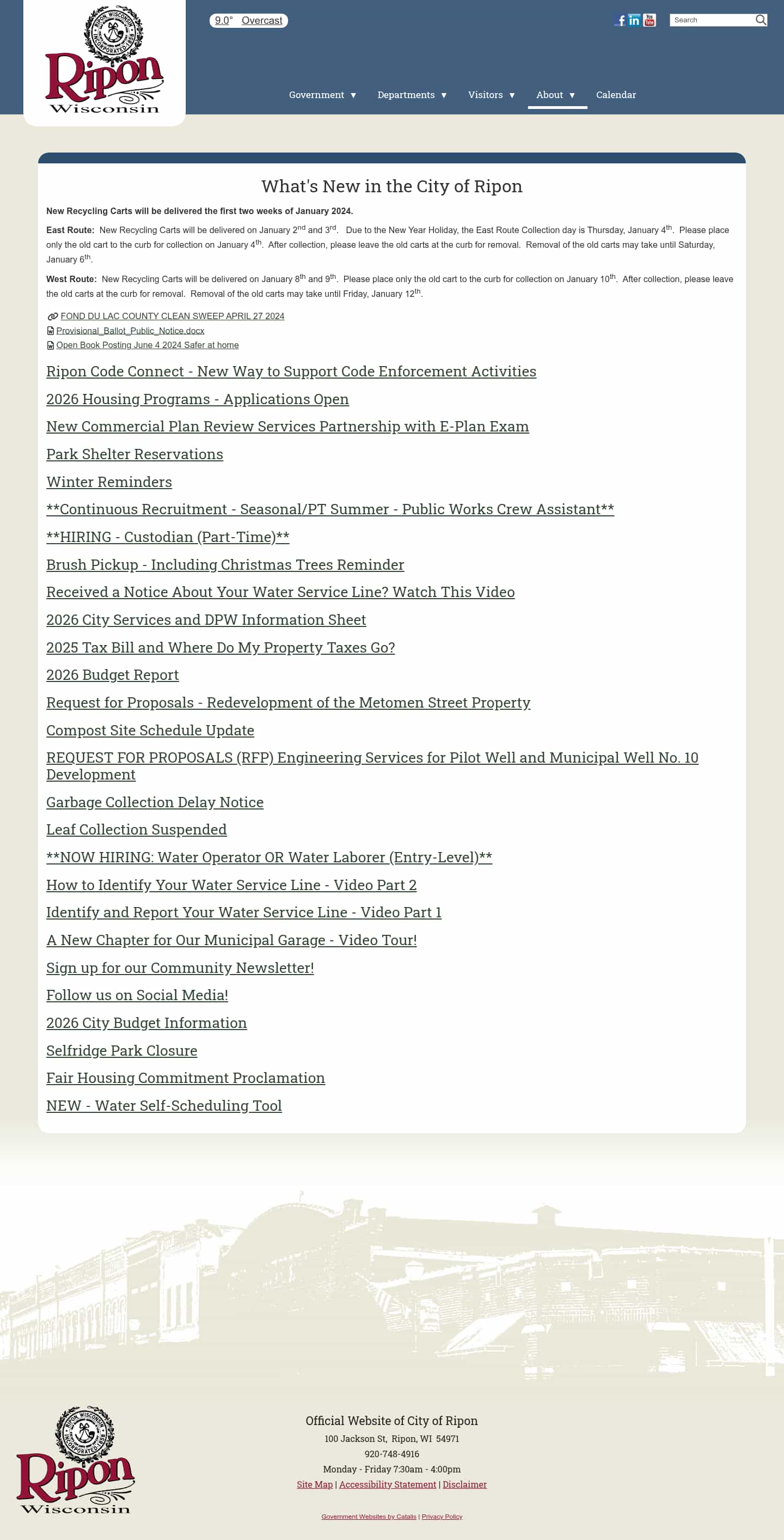 Latest website image capture