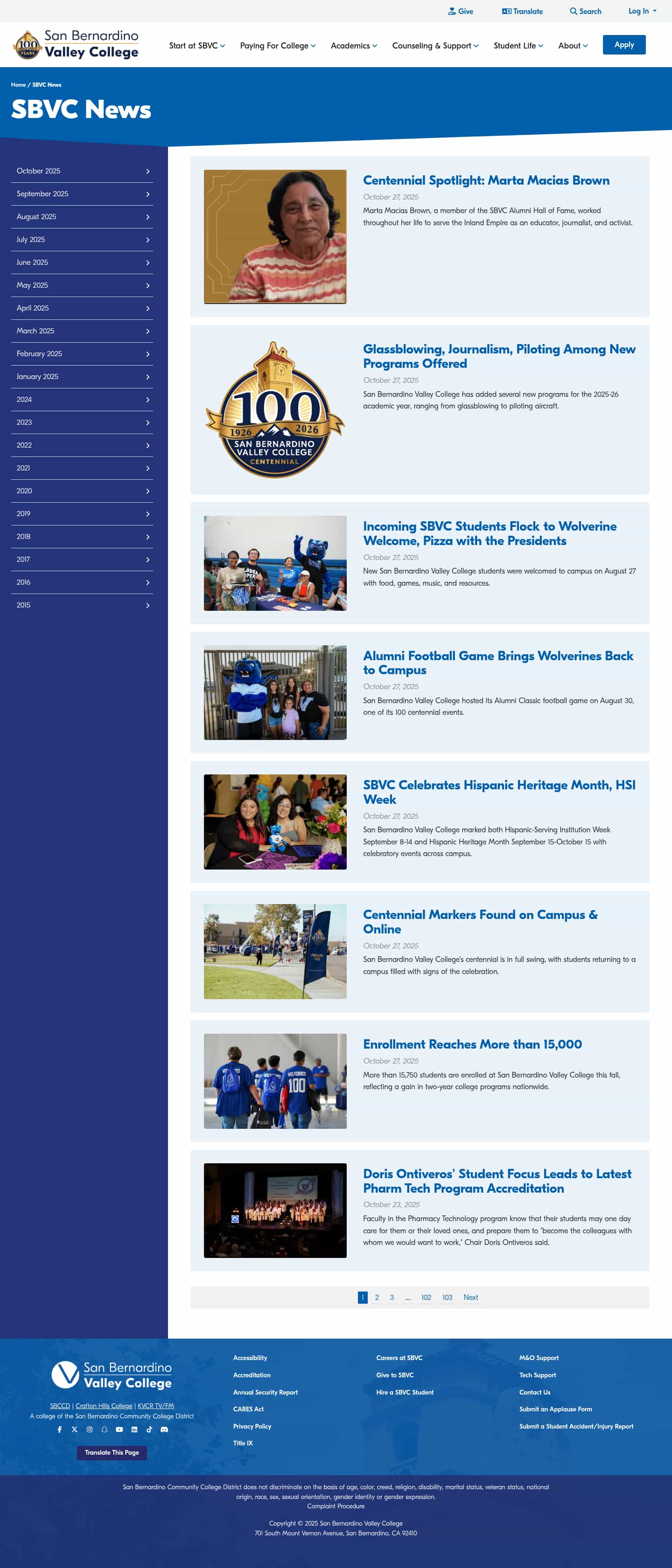 Latest website image capture