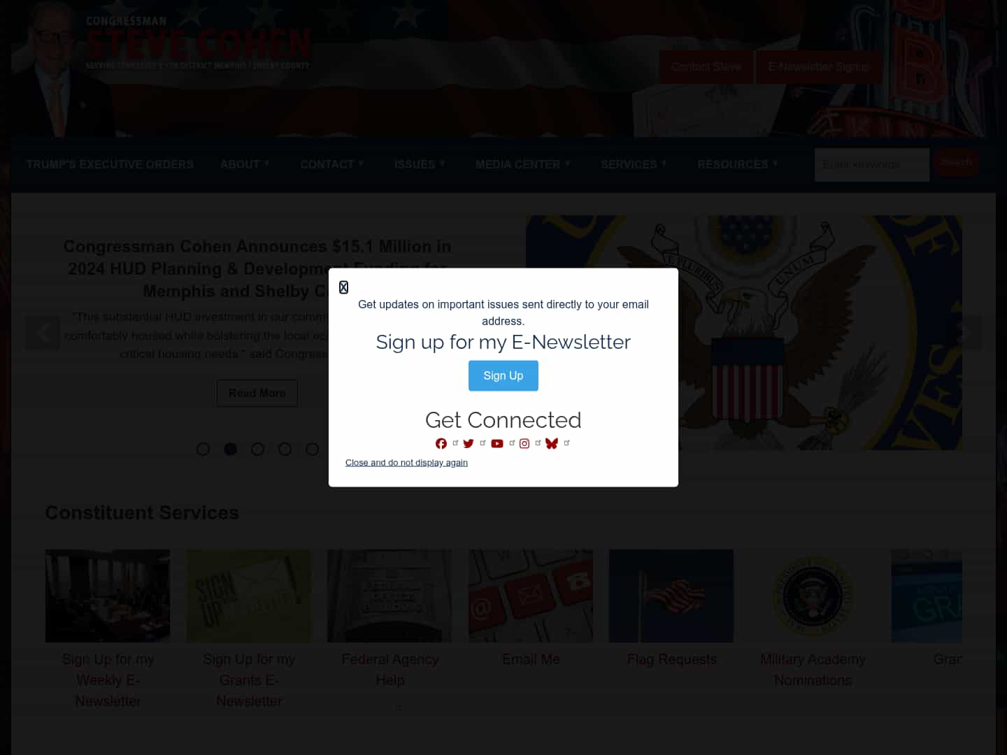 Latest website image capture