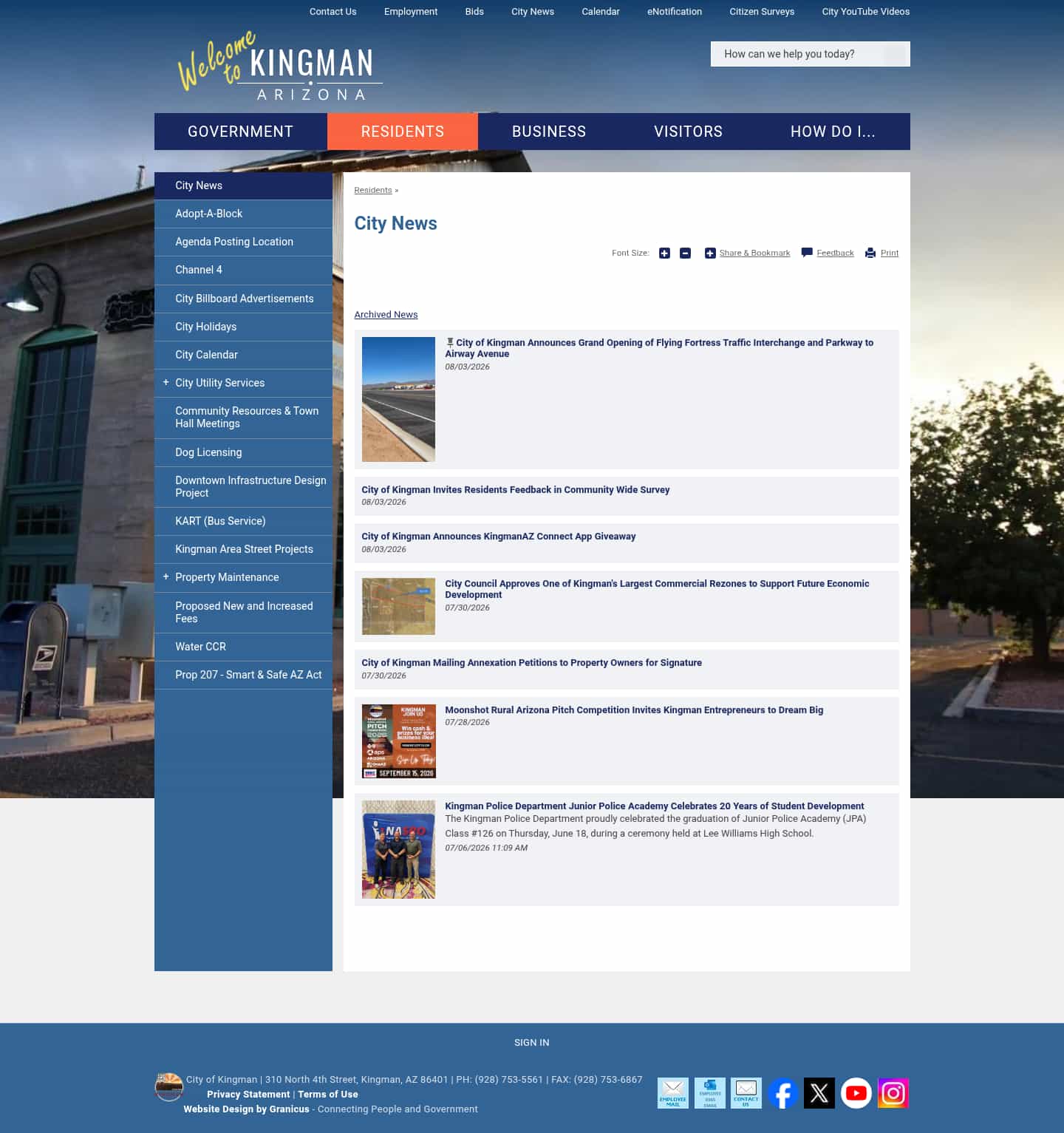 Latest website image capture