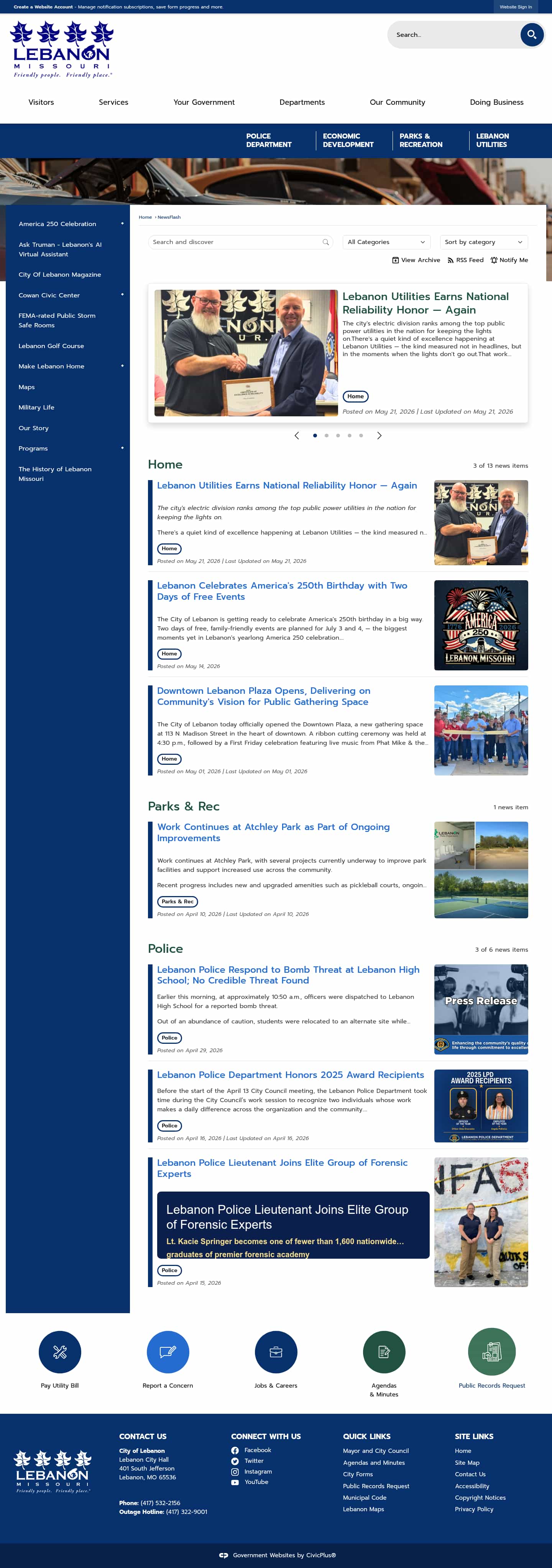 Latest website image capture