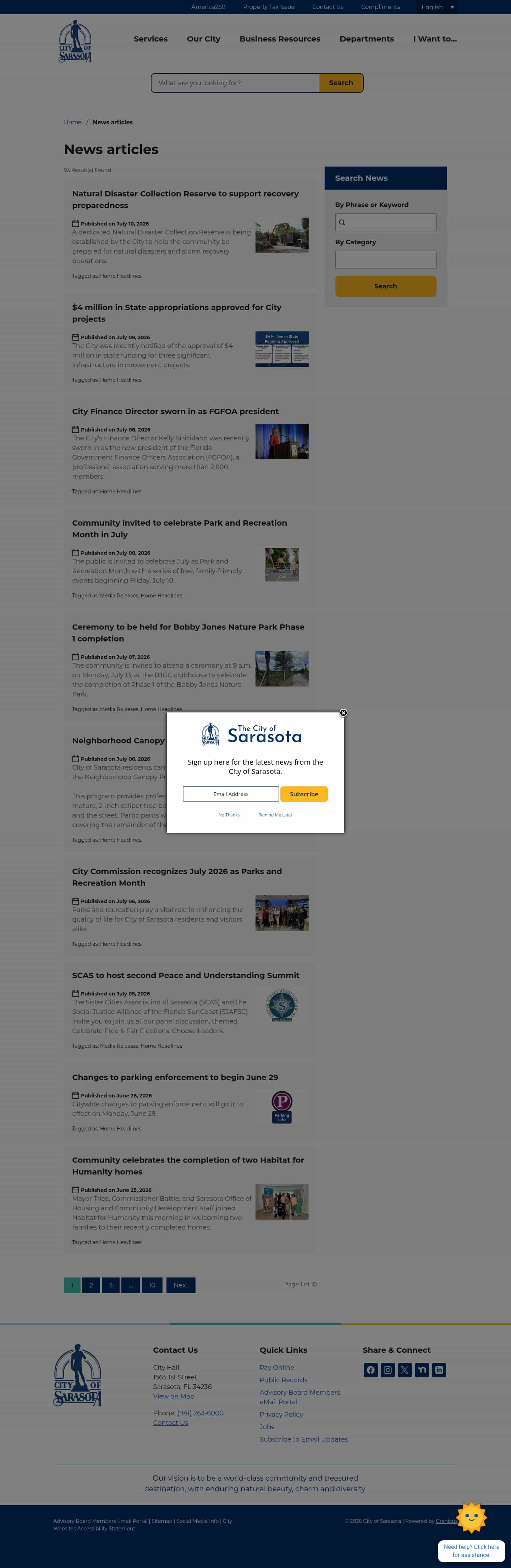 Latest website image capture