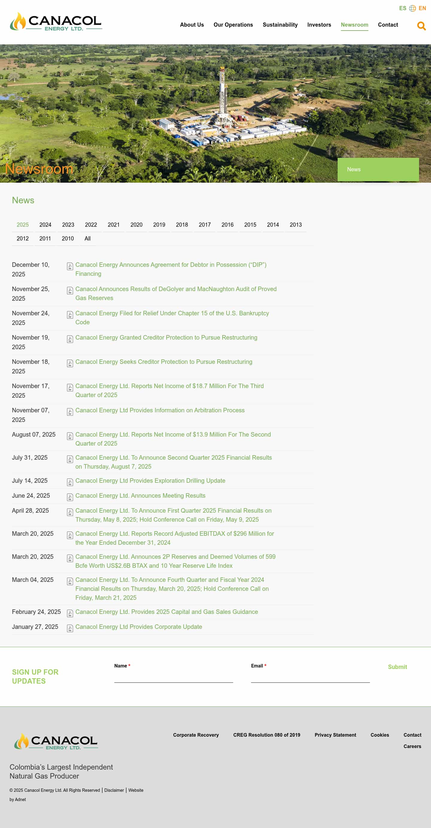 Latest website image capture