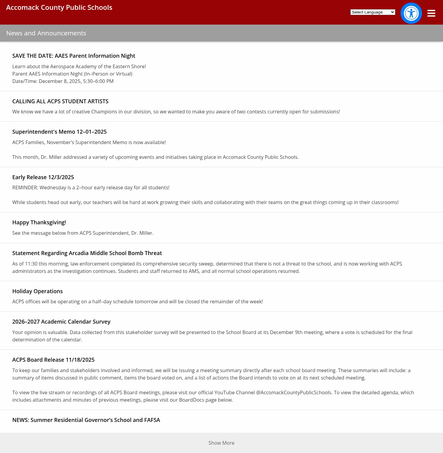 Latest website image capture