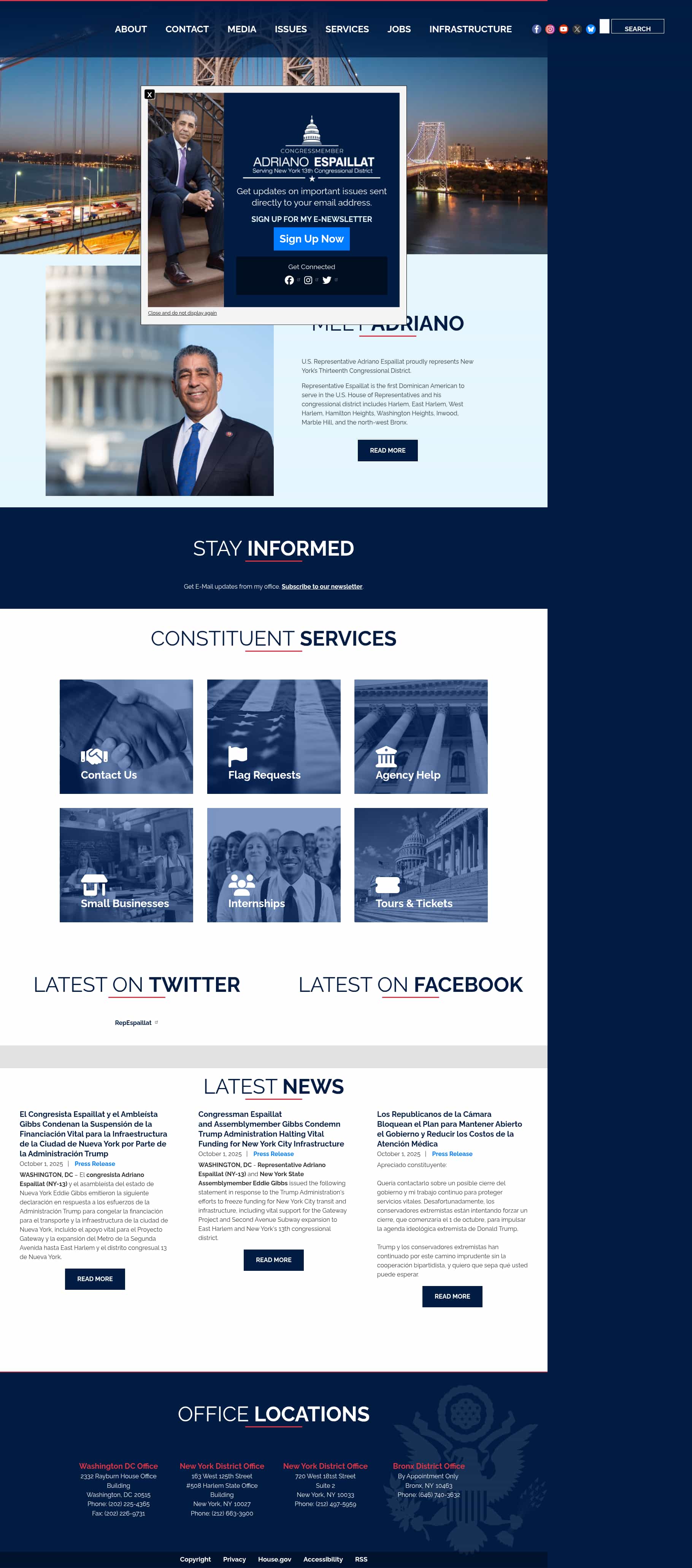 Latest website image capture