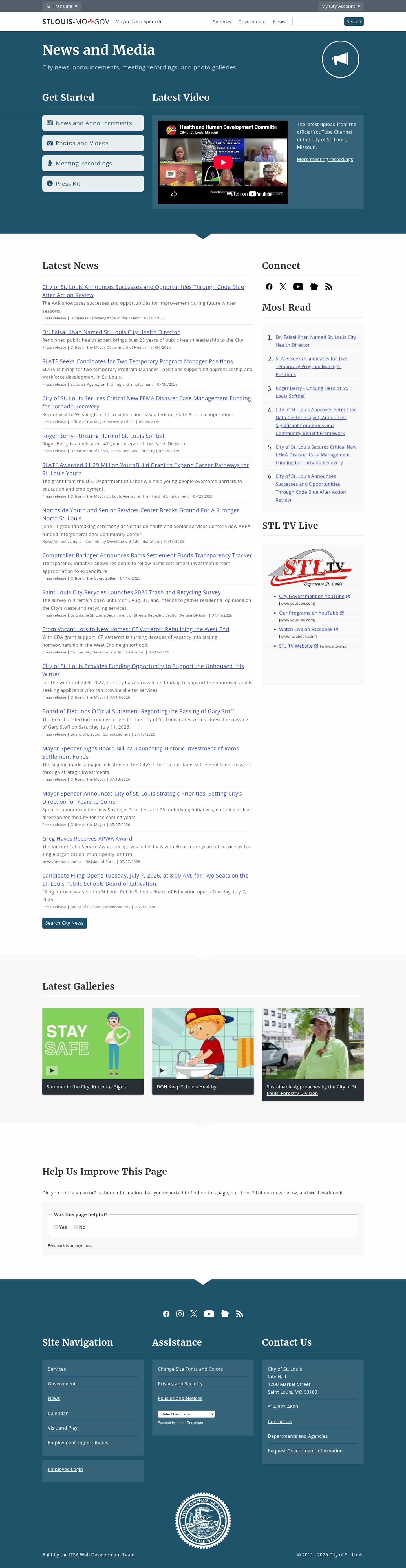 Latest website image capture