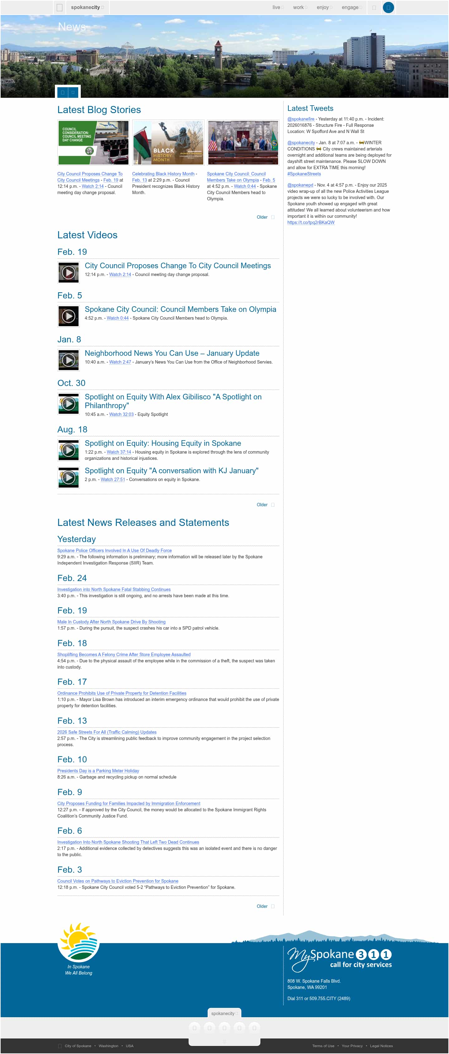 Latest website image capture