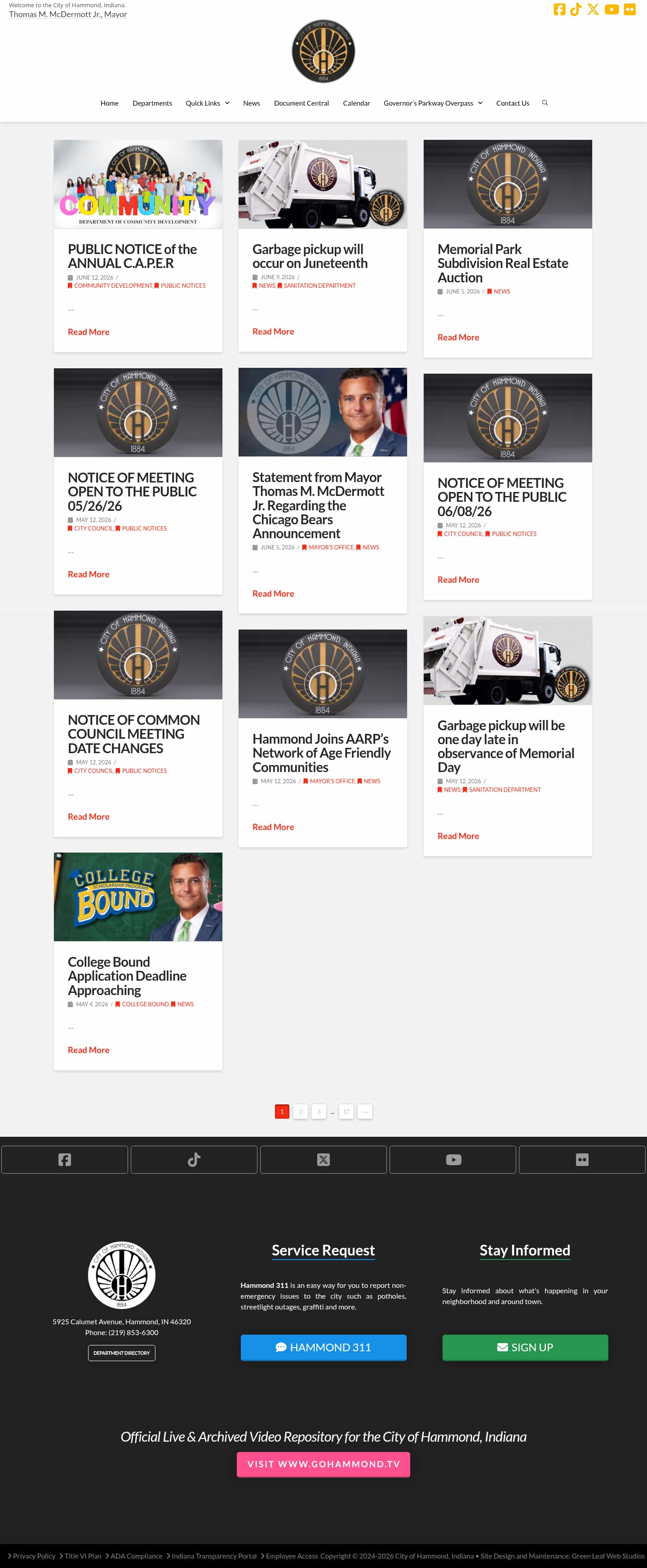 Latest website image capture