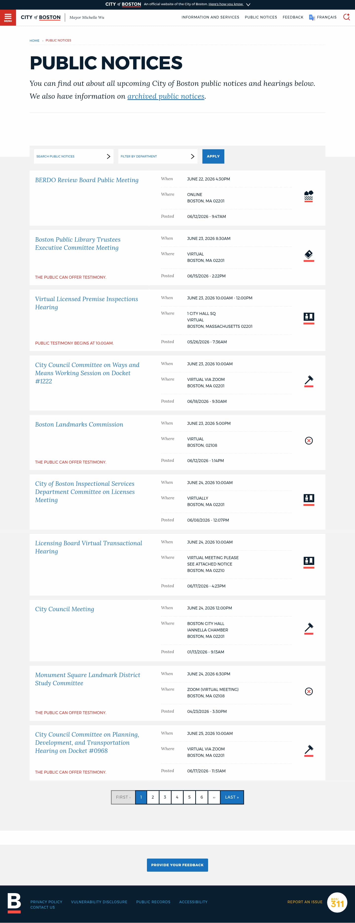 Latest website image capture
