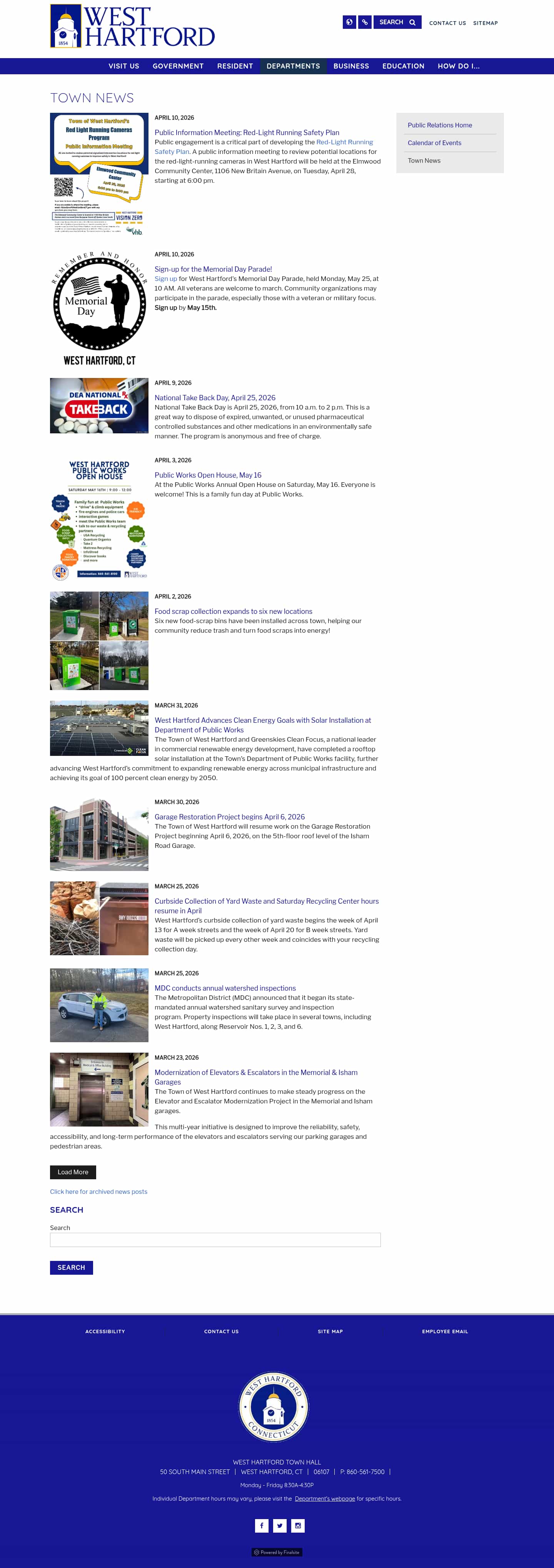 Latest website image capture