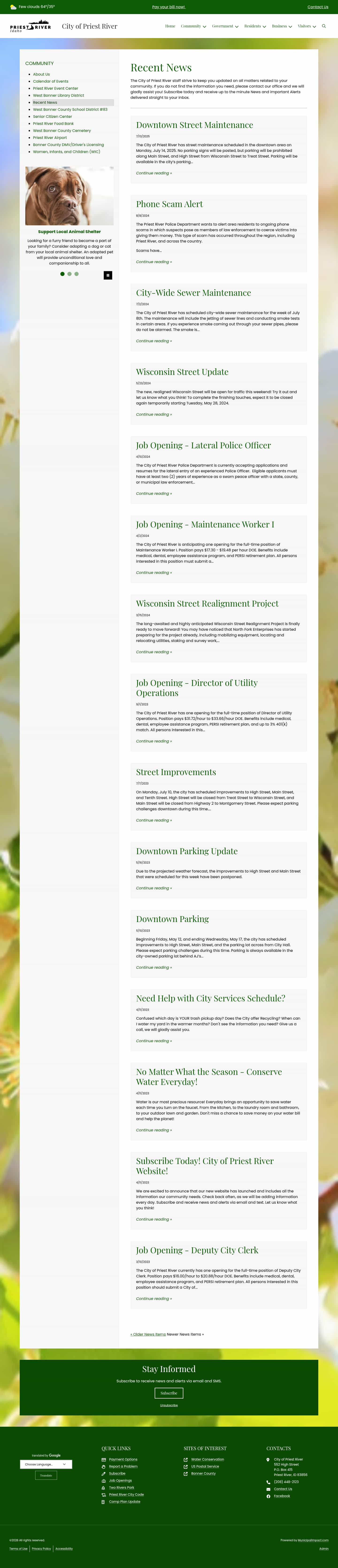 Latest website image capture