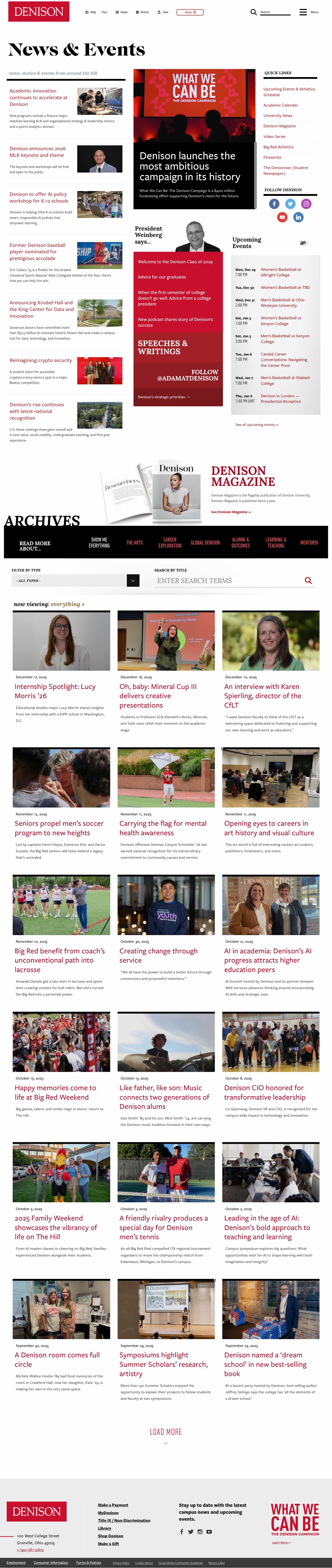 Latest website image capture