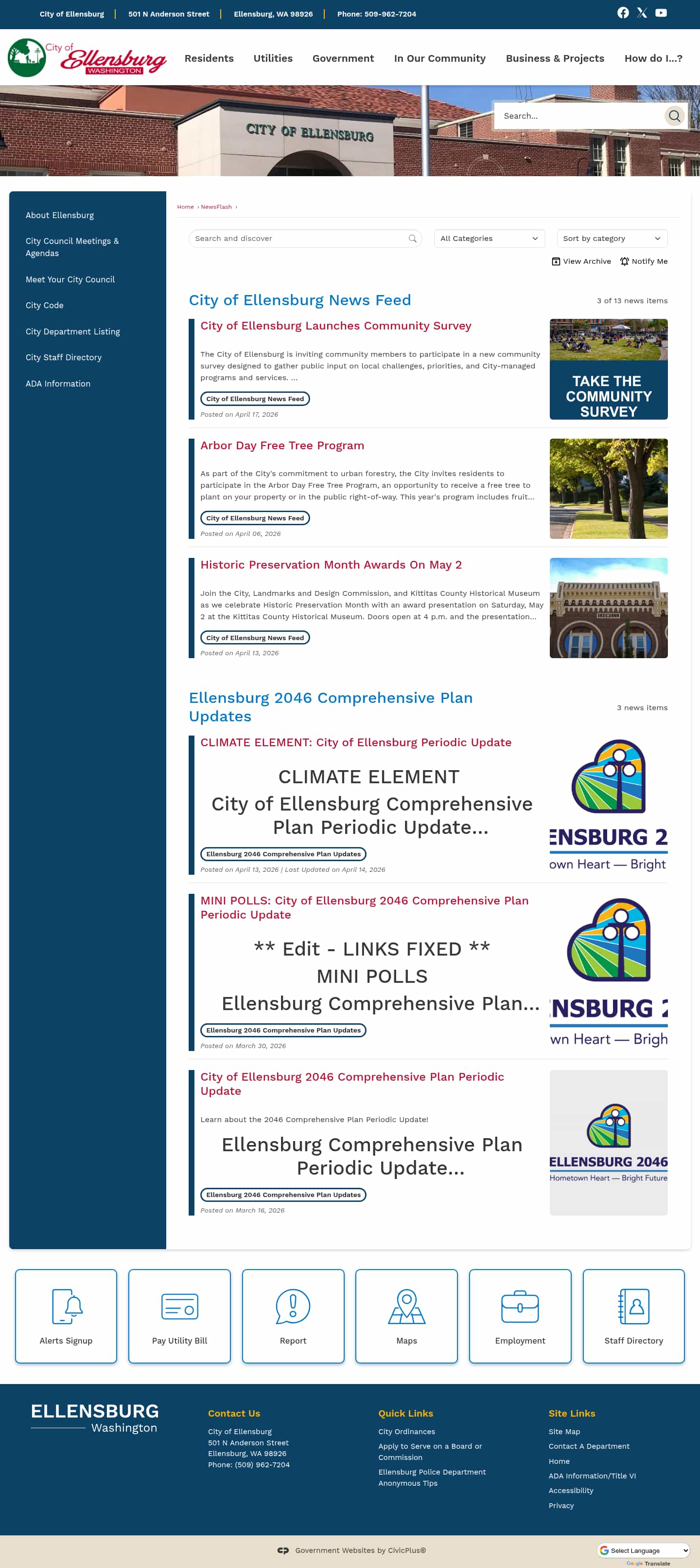 Latest website image capture