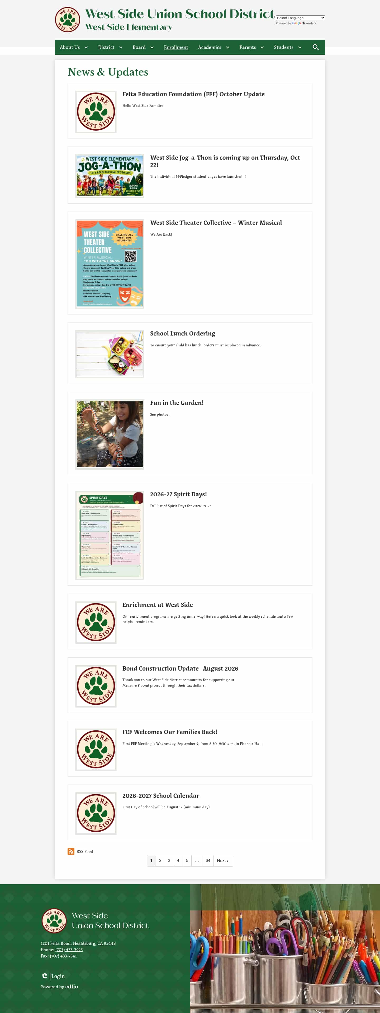 Latest website image capture