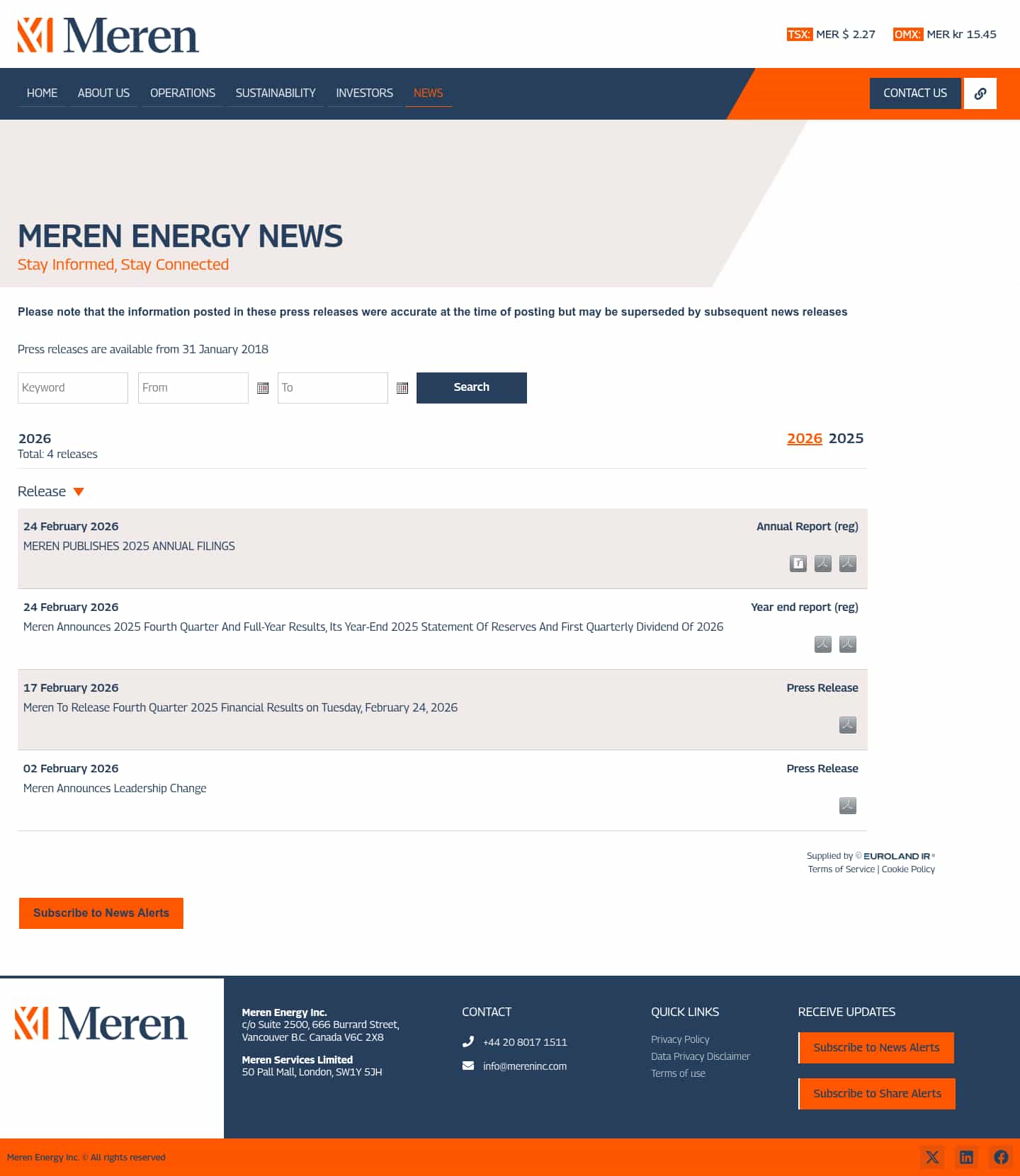 Latest website image capture