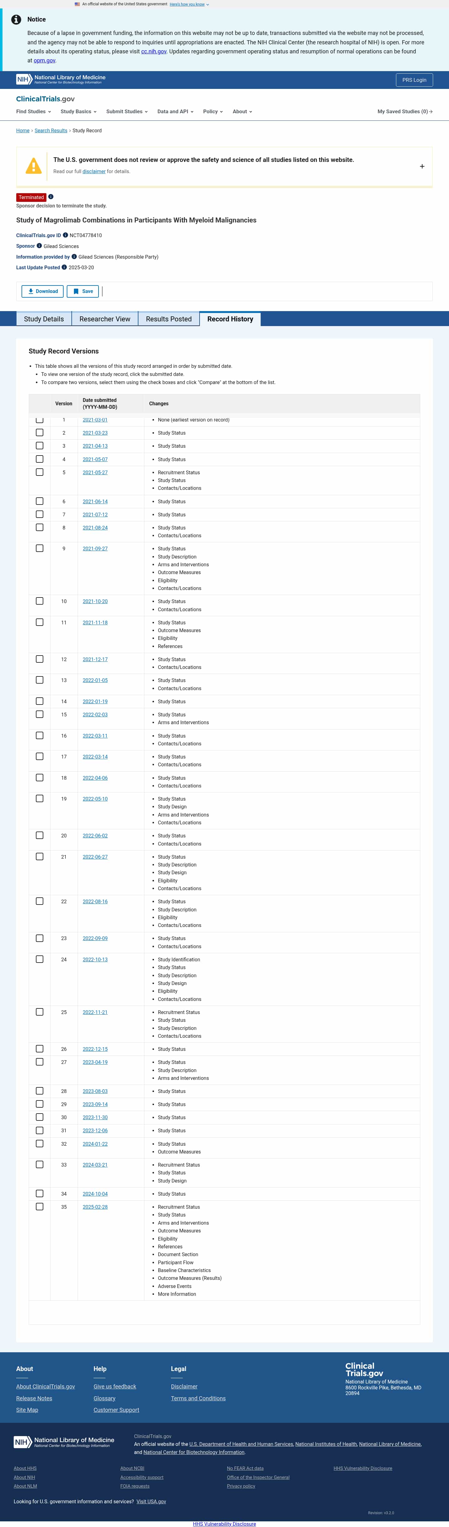 Latest website image capture