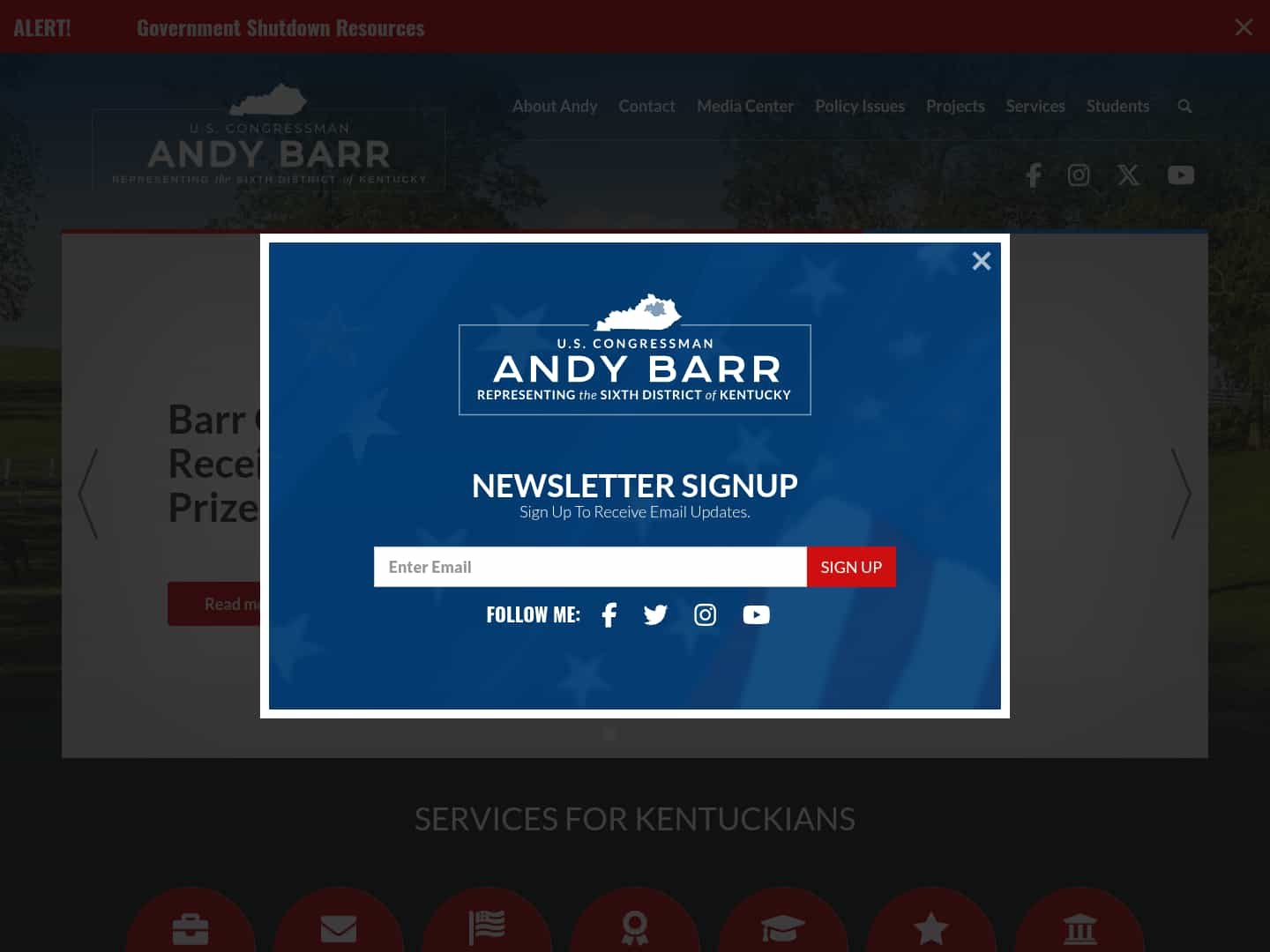 Latest website image capture