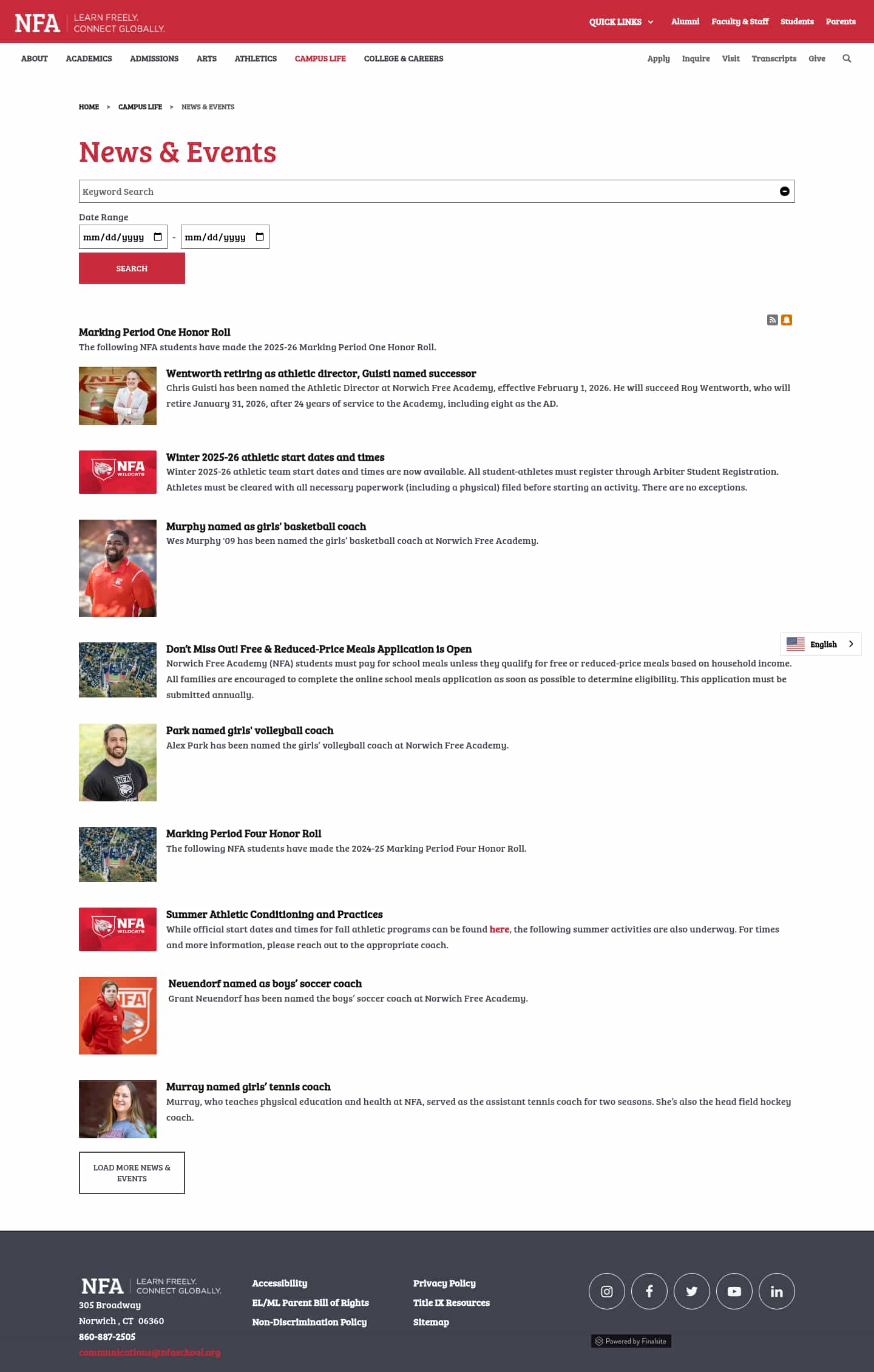 Latest website image capture