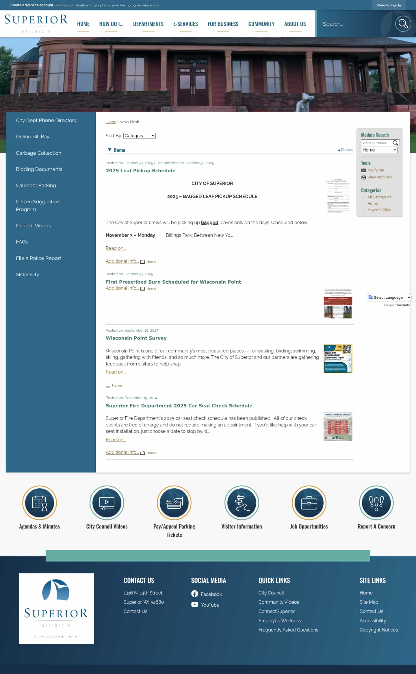 Latest website image capture