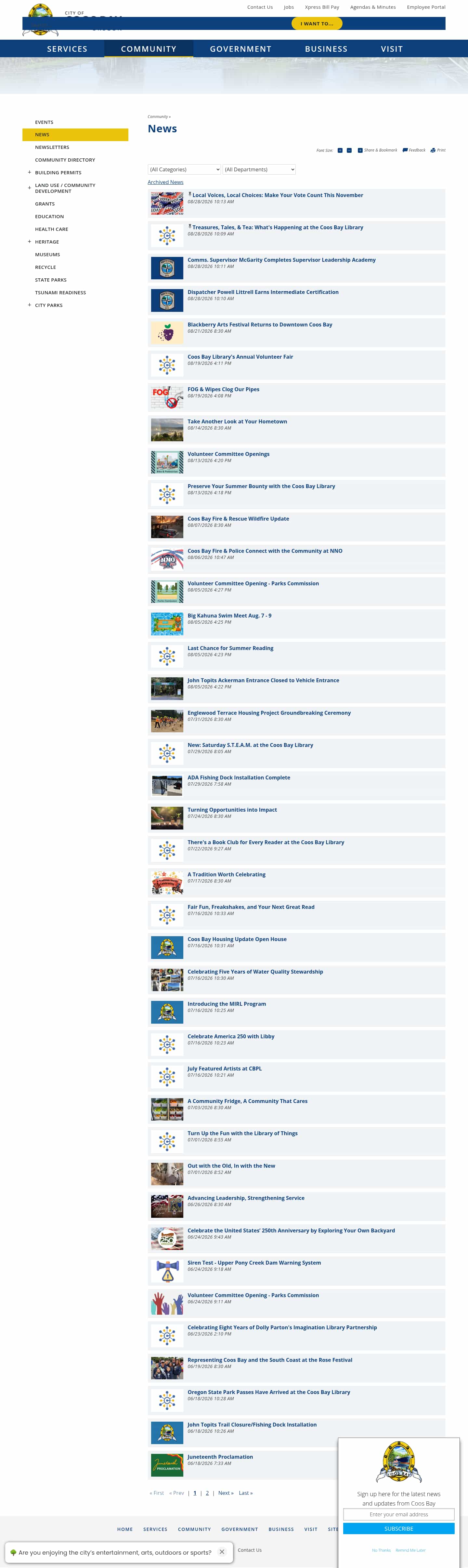 Latest website image capture