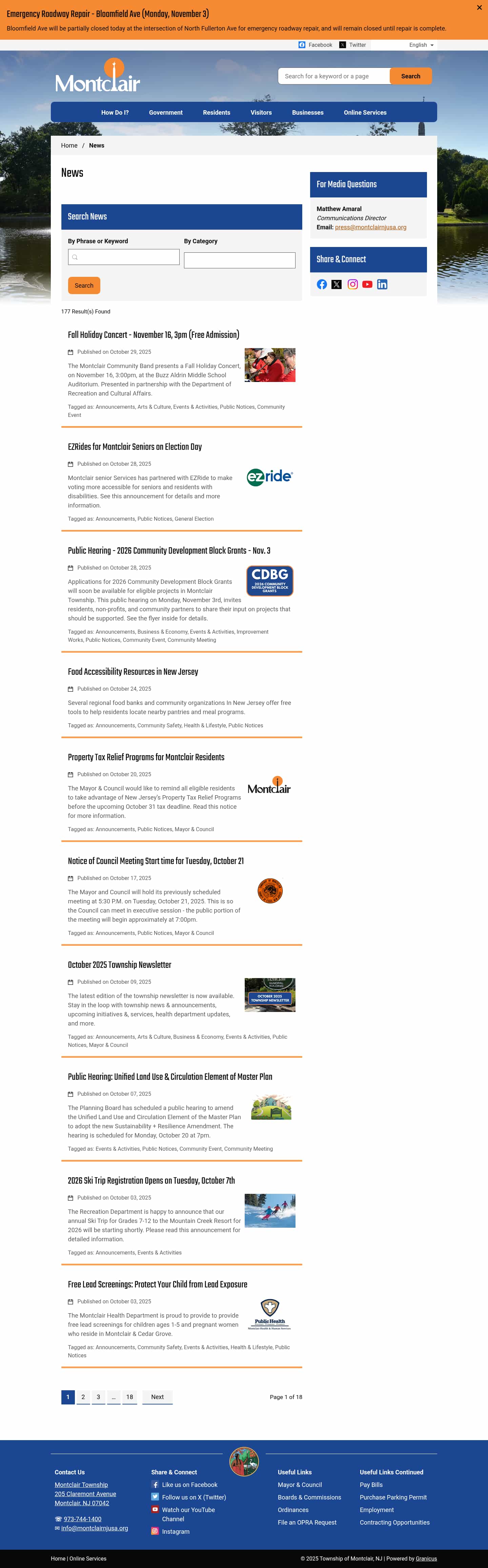 Latest website image capture