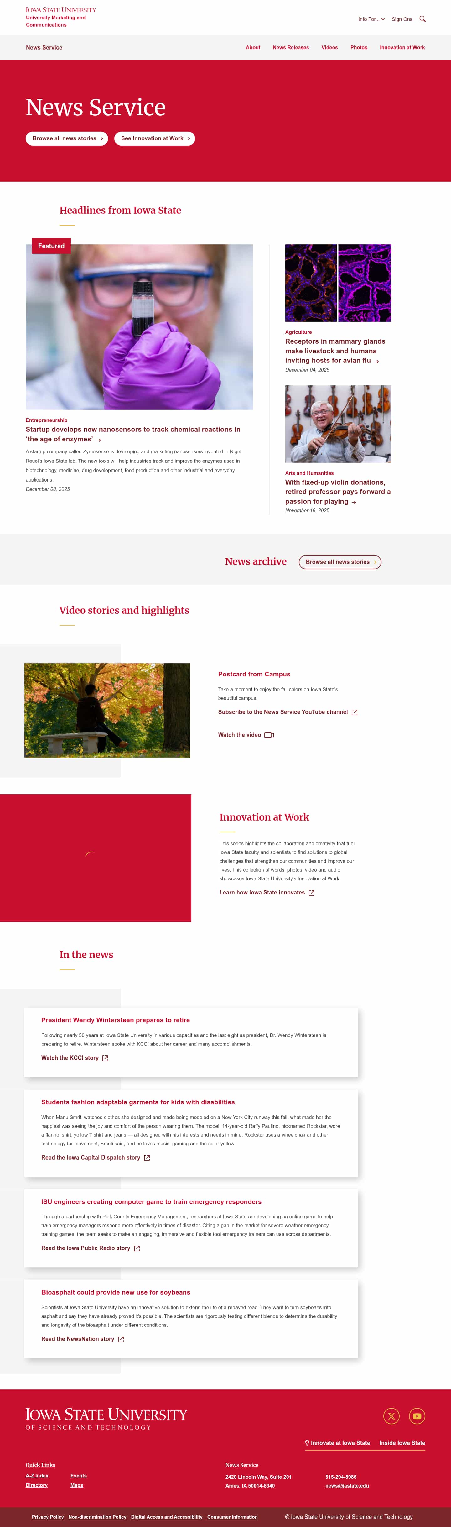 Latest website image capture