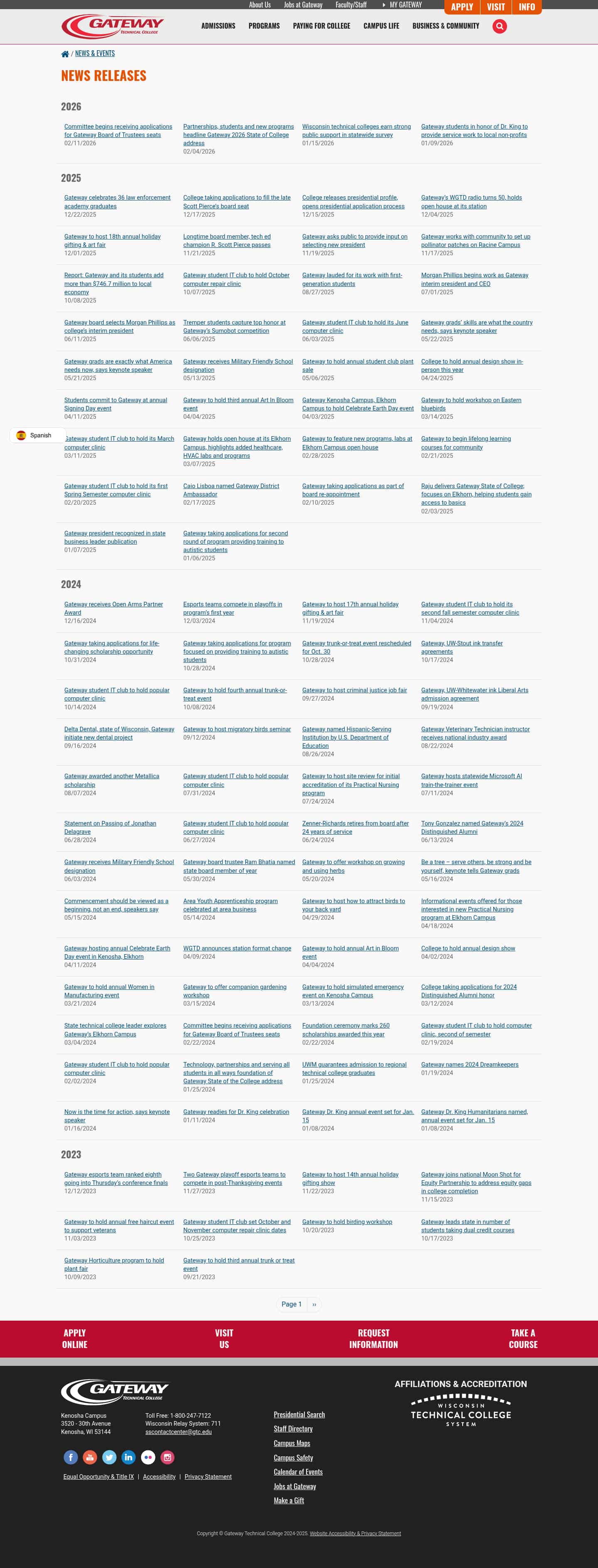 Latest website image capture