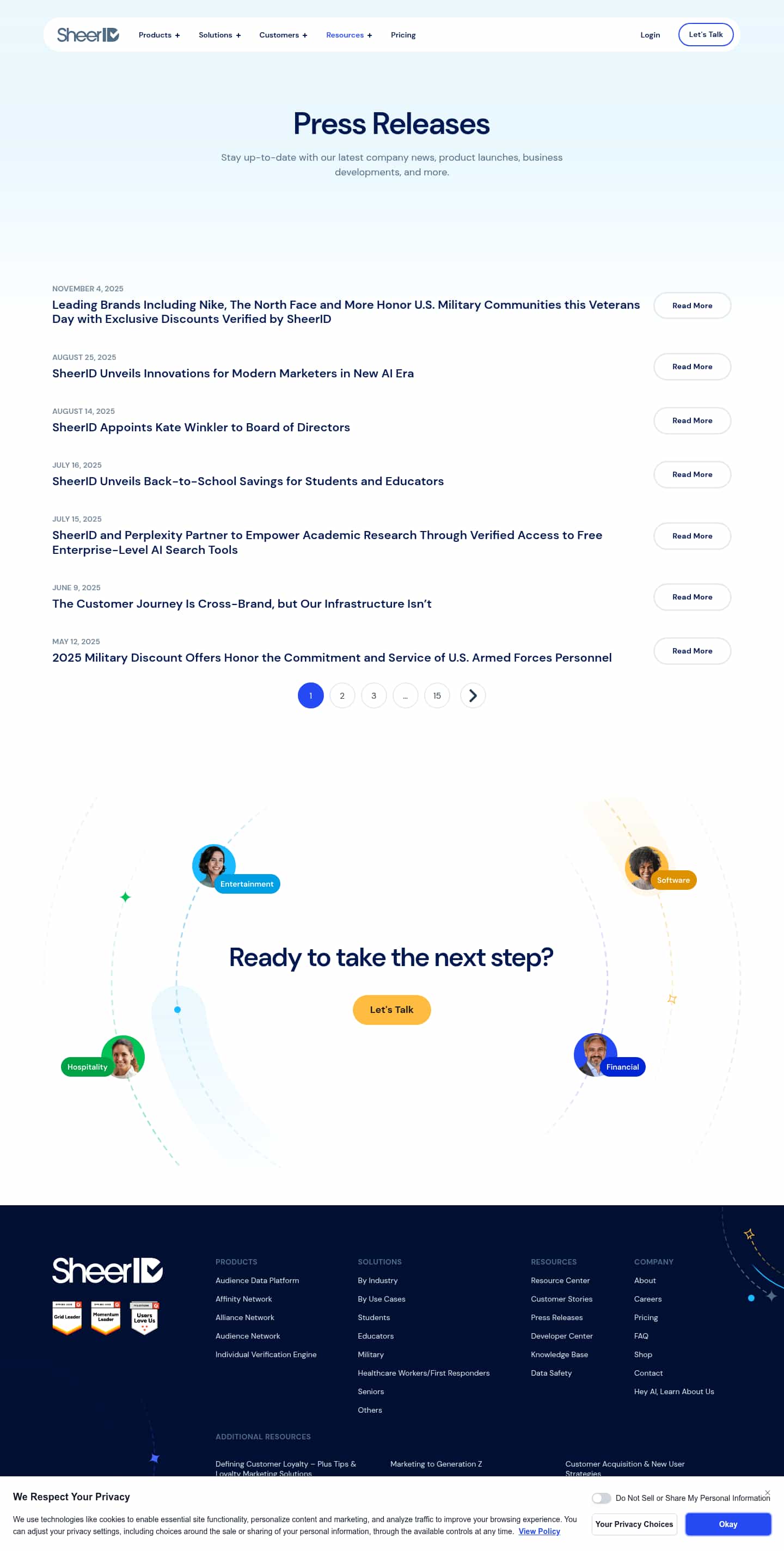 Latest website image capture