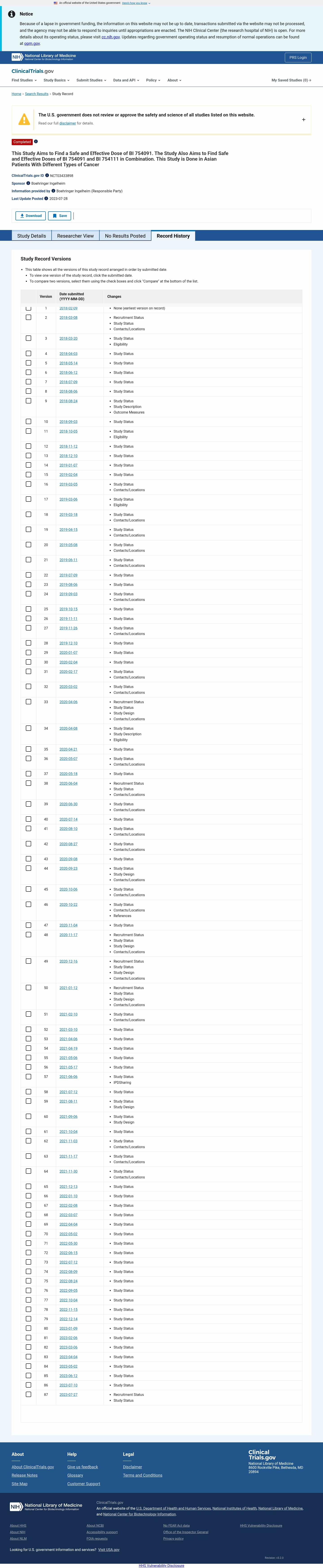 Latest website image capture