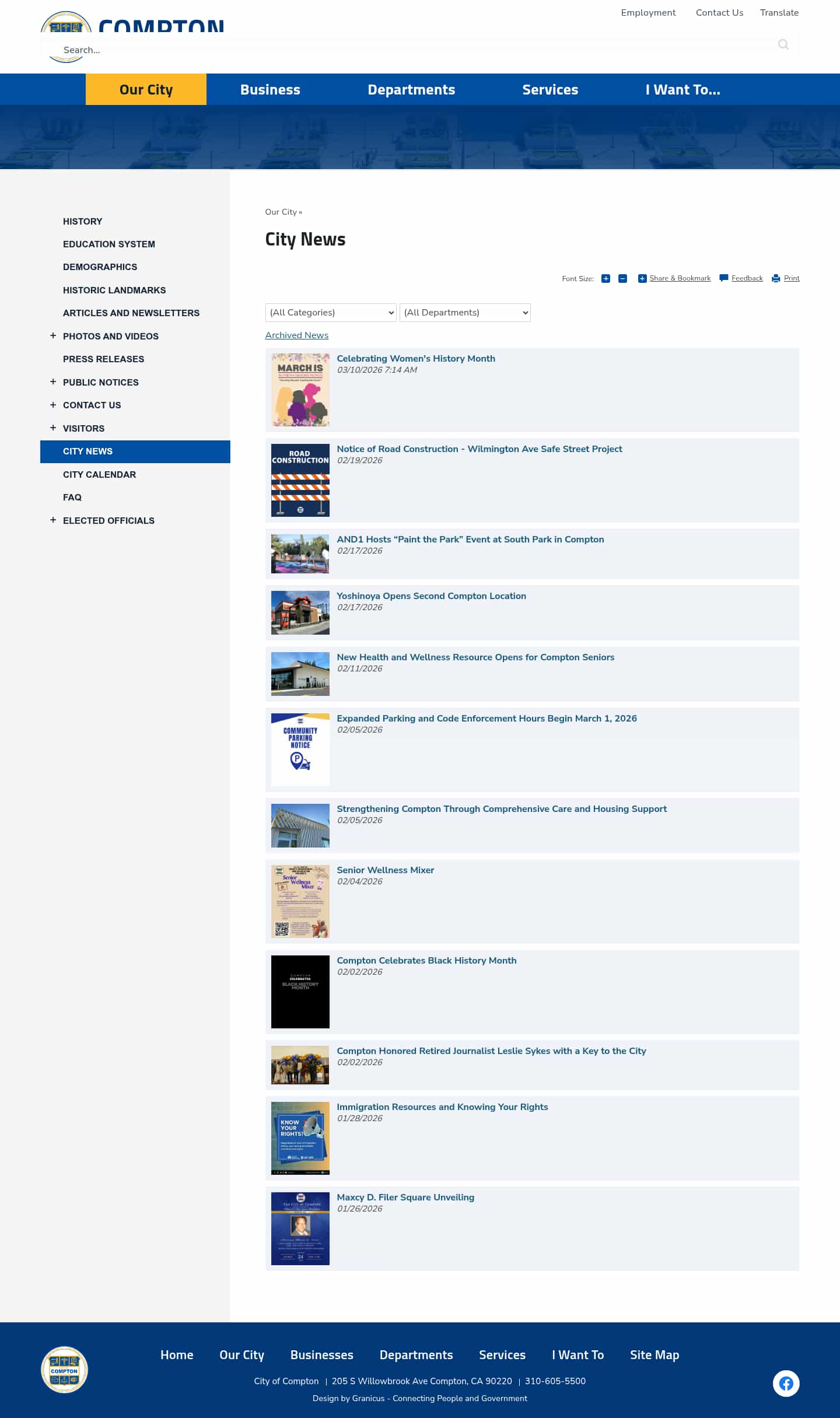 Latest website image capture