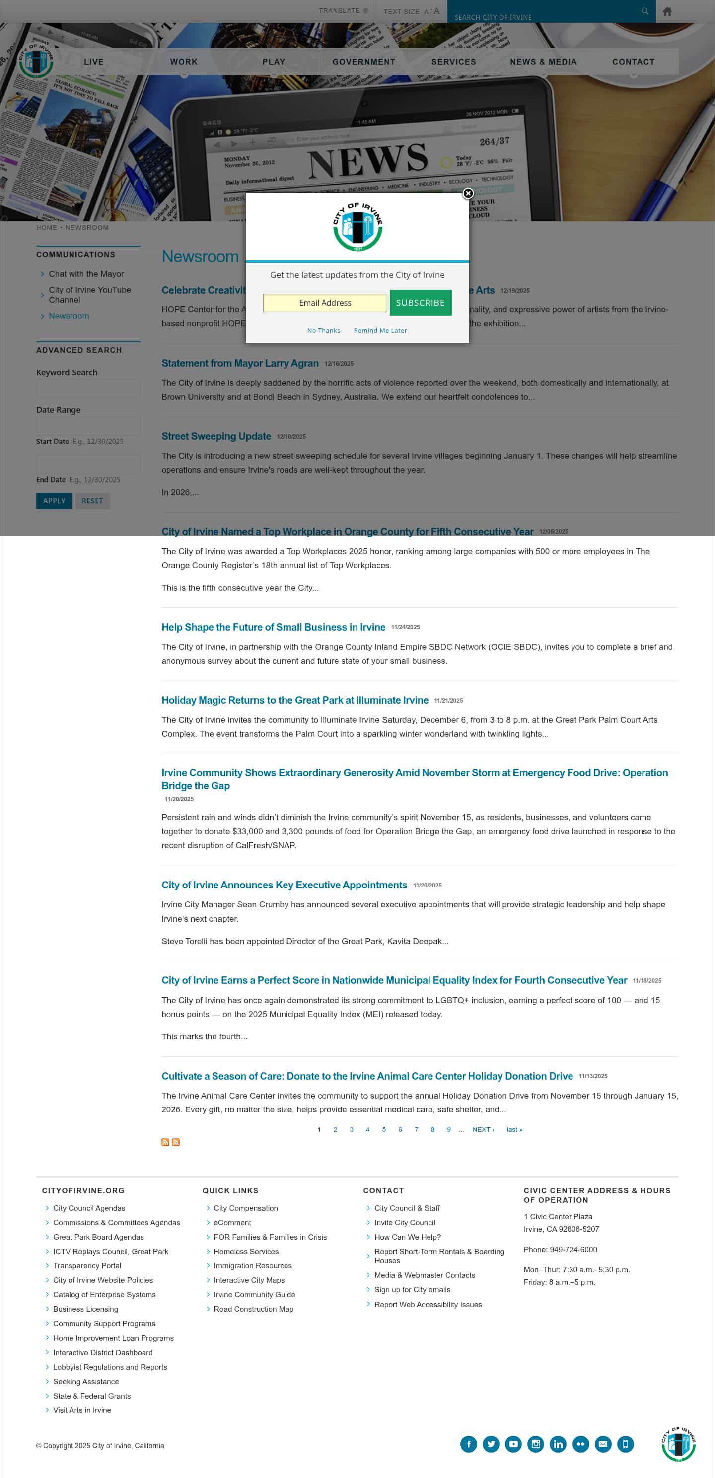 Latest website image capture