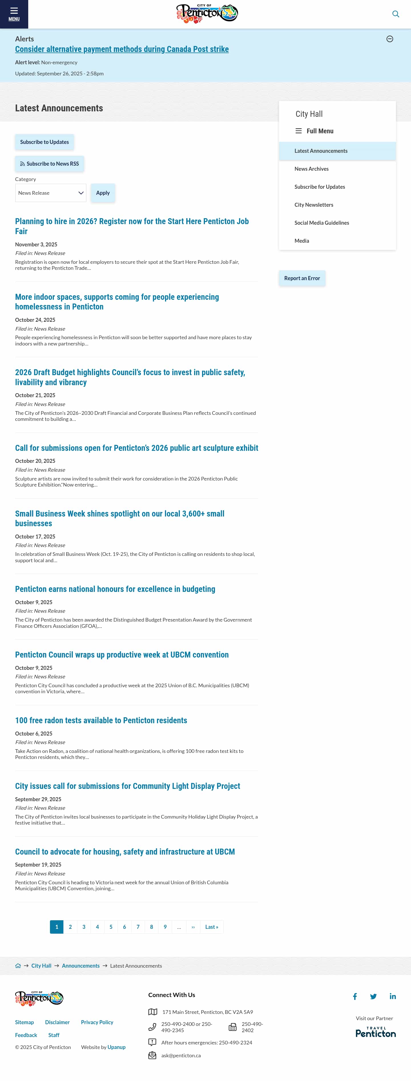 Latest website image capture