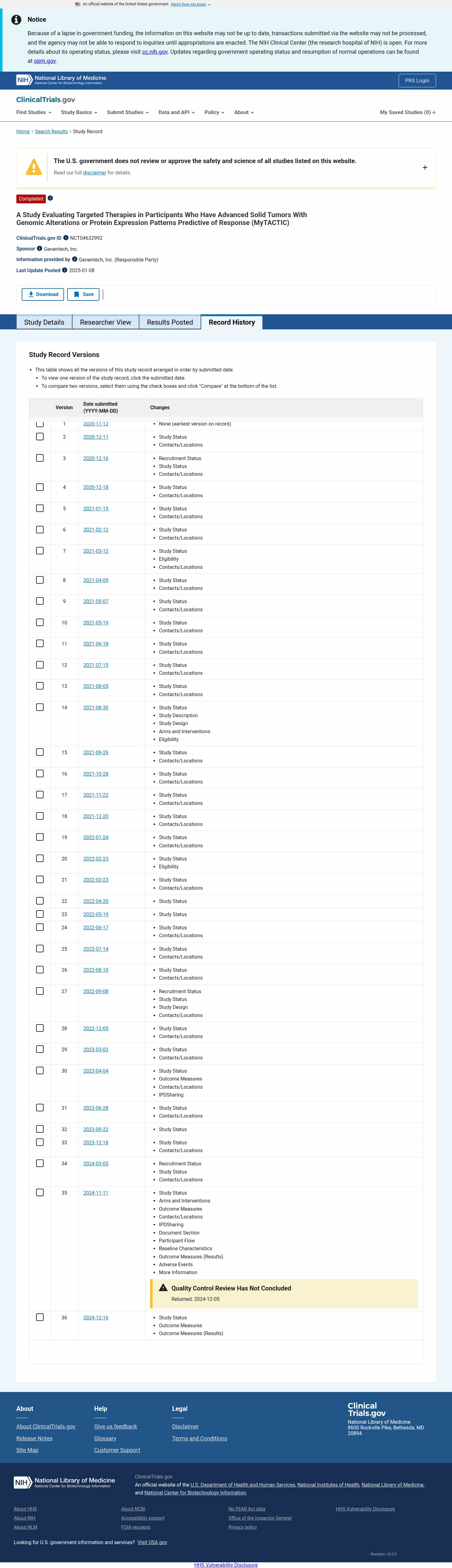 Latest website image capture