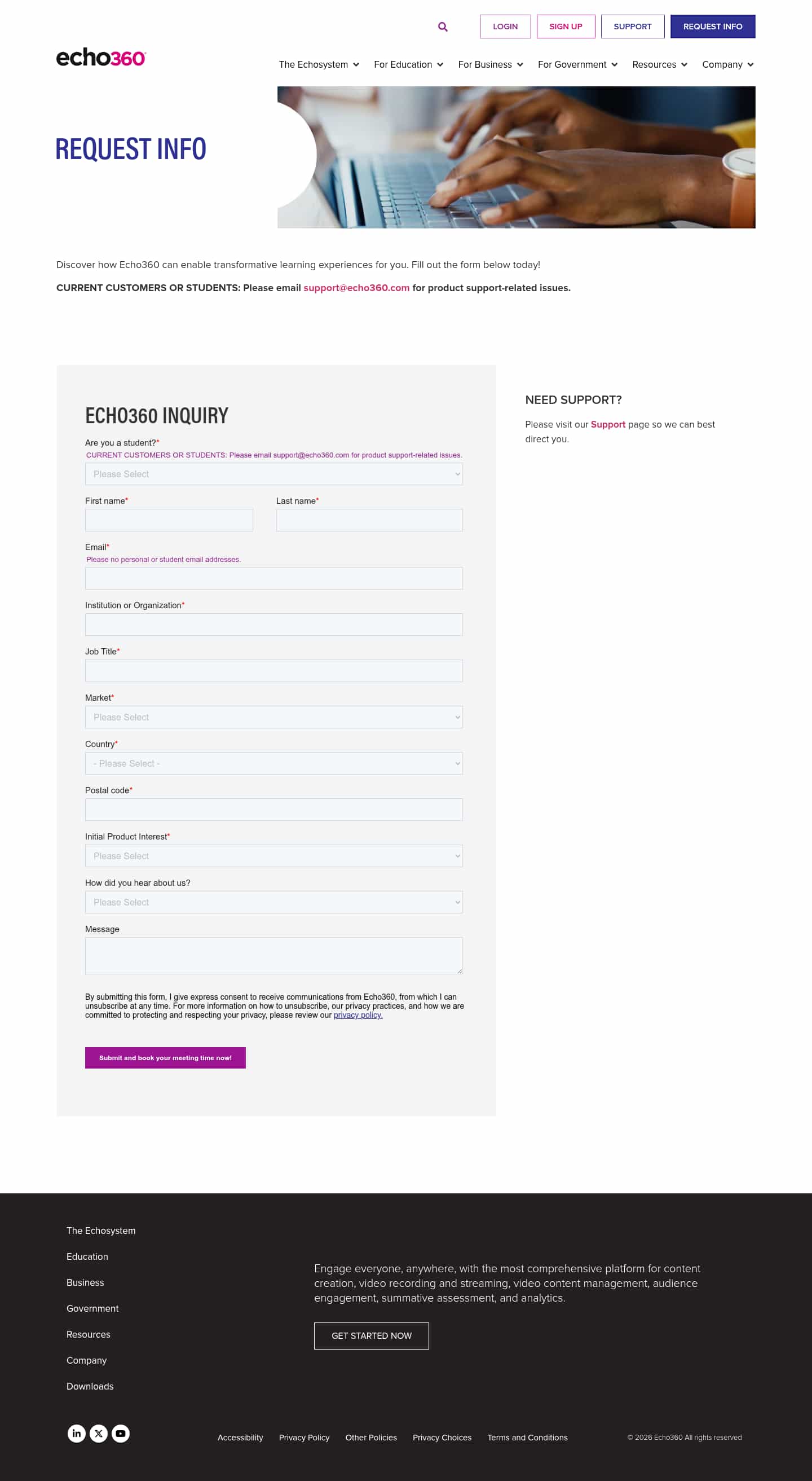 Latest website image capture