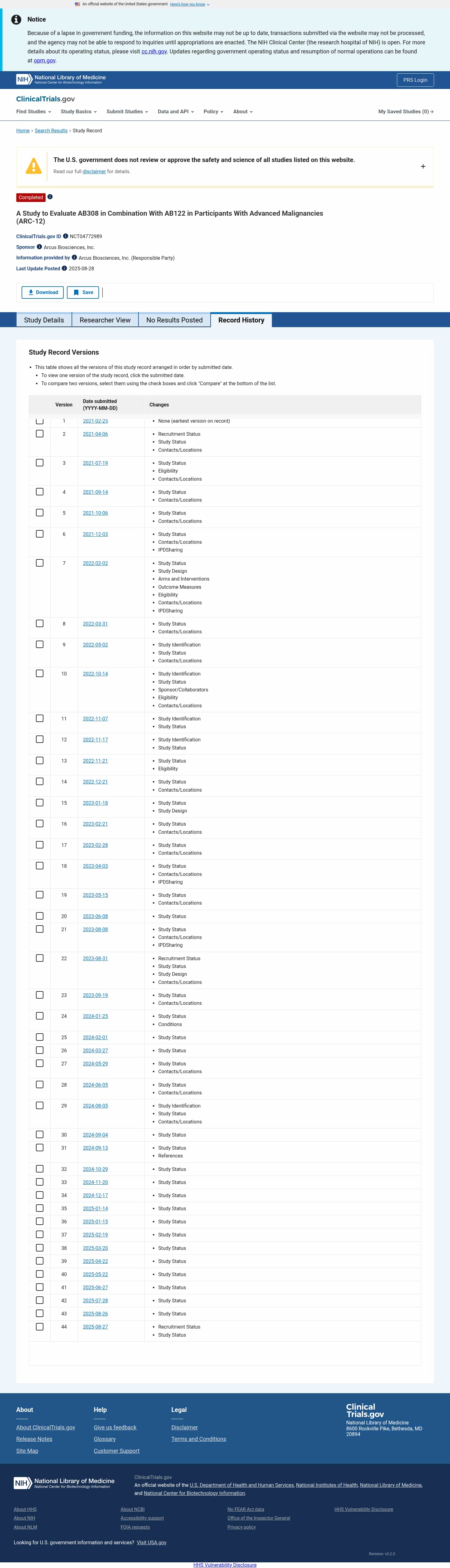 Latest website image capture