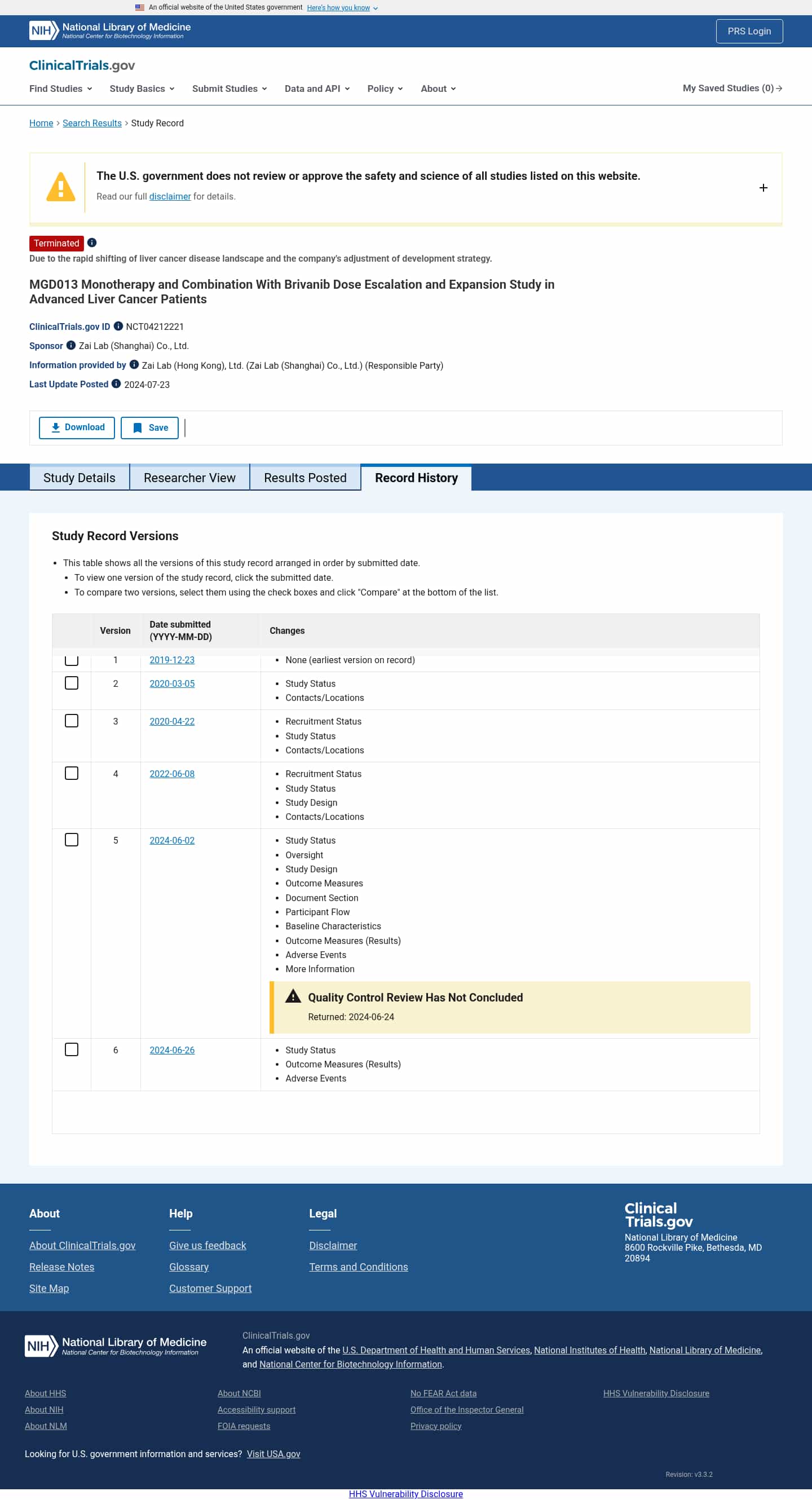 Latest website image capture