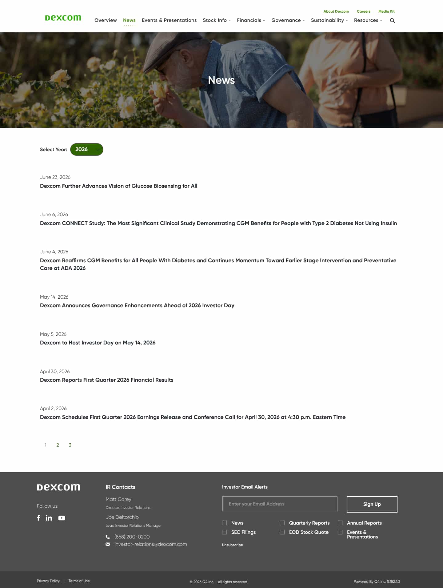 Latest website image capture