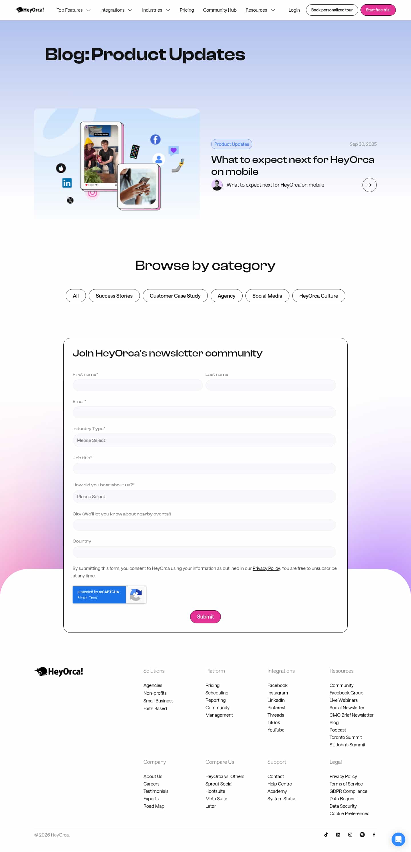 Latest website image capture